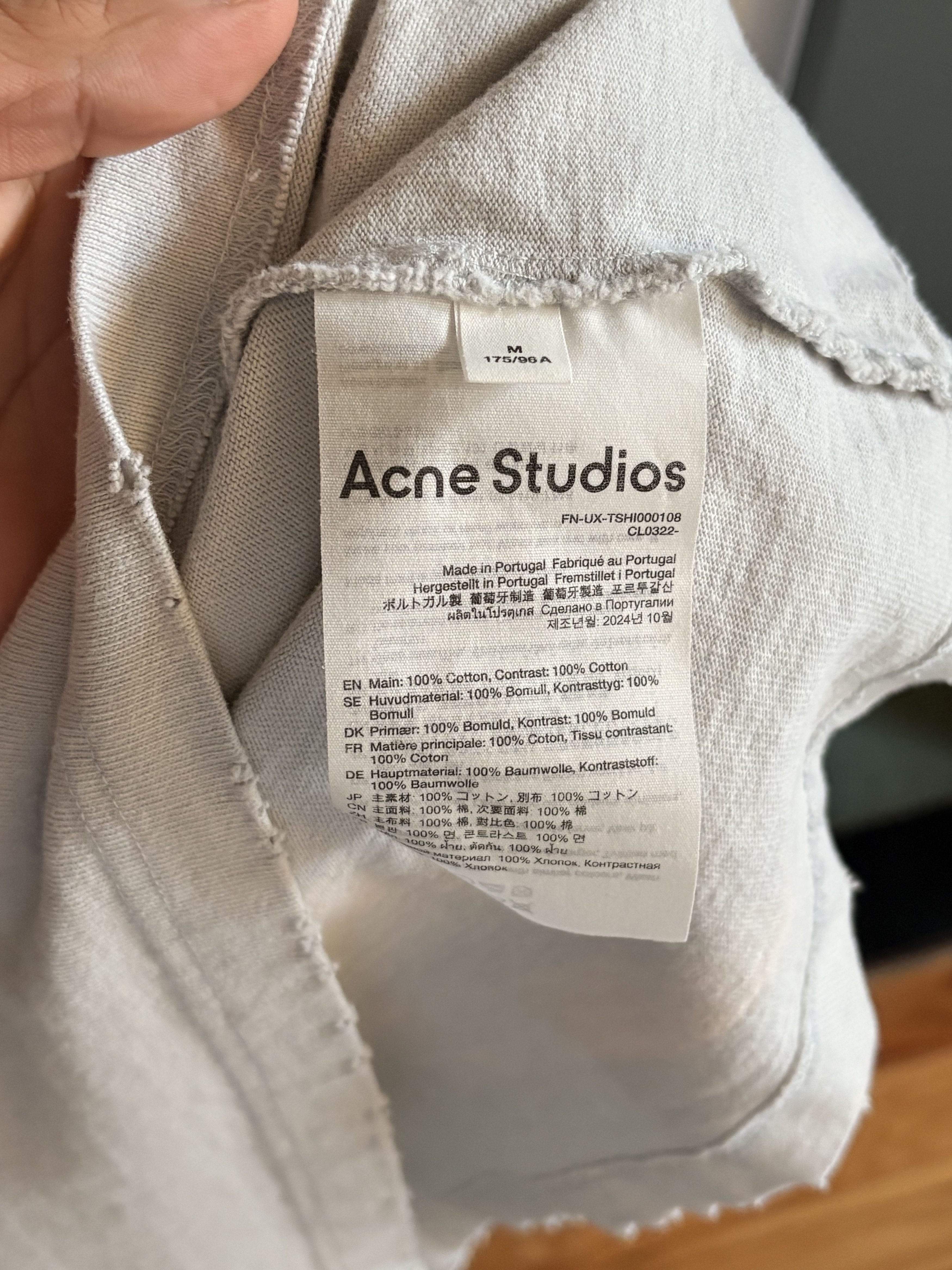 Acne Studios Acne Layered Print T-Shirt Size US M / EU 48-50 / 2 - 4 Thumbnail