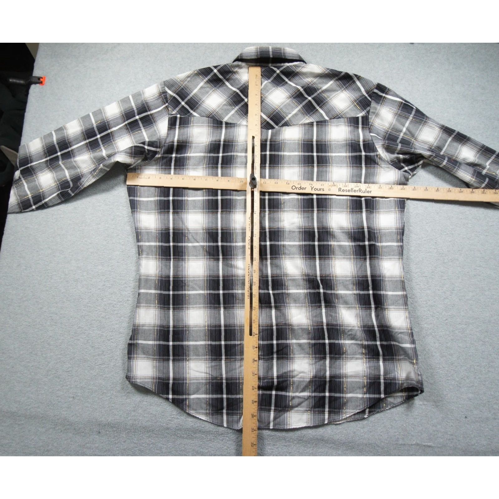 Vintage VINTAGE Ely Cattleman Shirt Large Black Button-Down Pearl Snap Plaid Western Shirt Mens L Black Pearl Snap Western Button-Up Capable Size US L / EU 52-54 / 3 - 7 Thumbnail