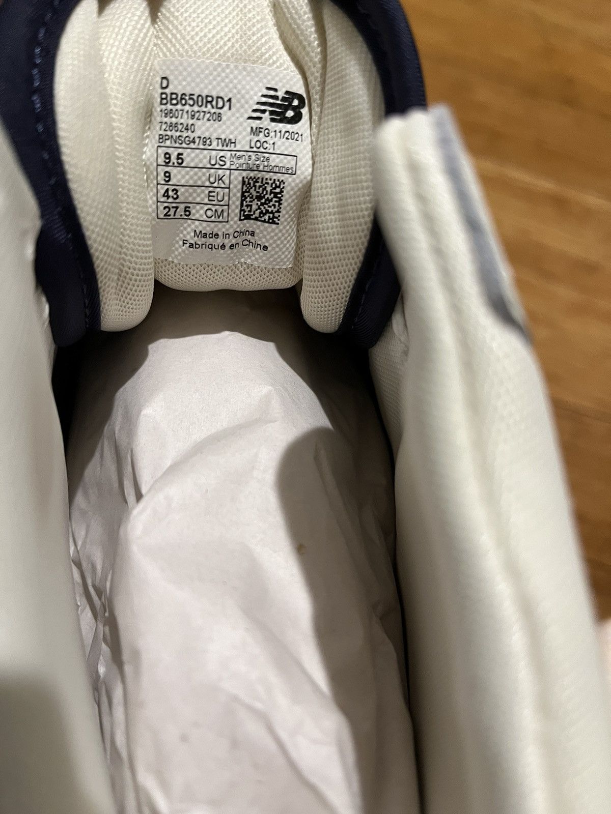 Aime Leon Dore × New Balance US 9.5 ALD NB650 Navy white aime leon dore Size US 9.5 / EU 42-43 - 8 Thumbnail