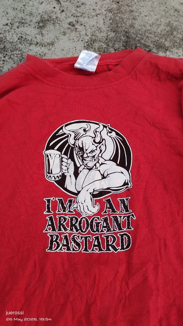 Band Tees Arrogant Bastard Ale "You're Not Worthy" Beer Tee Size US S / EU 44-46 / 1 - 4 Thumbnail