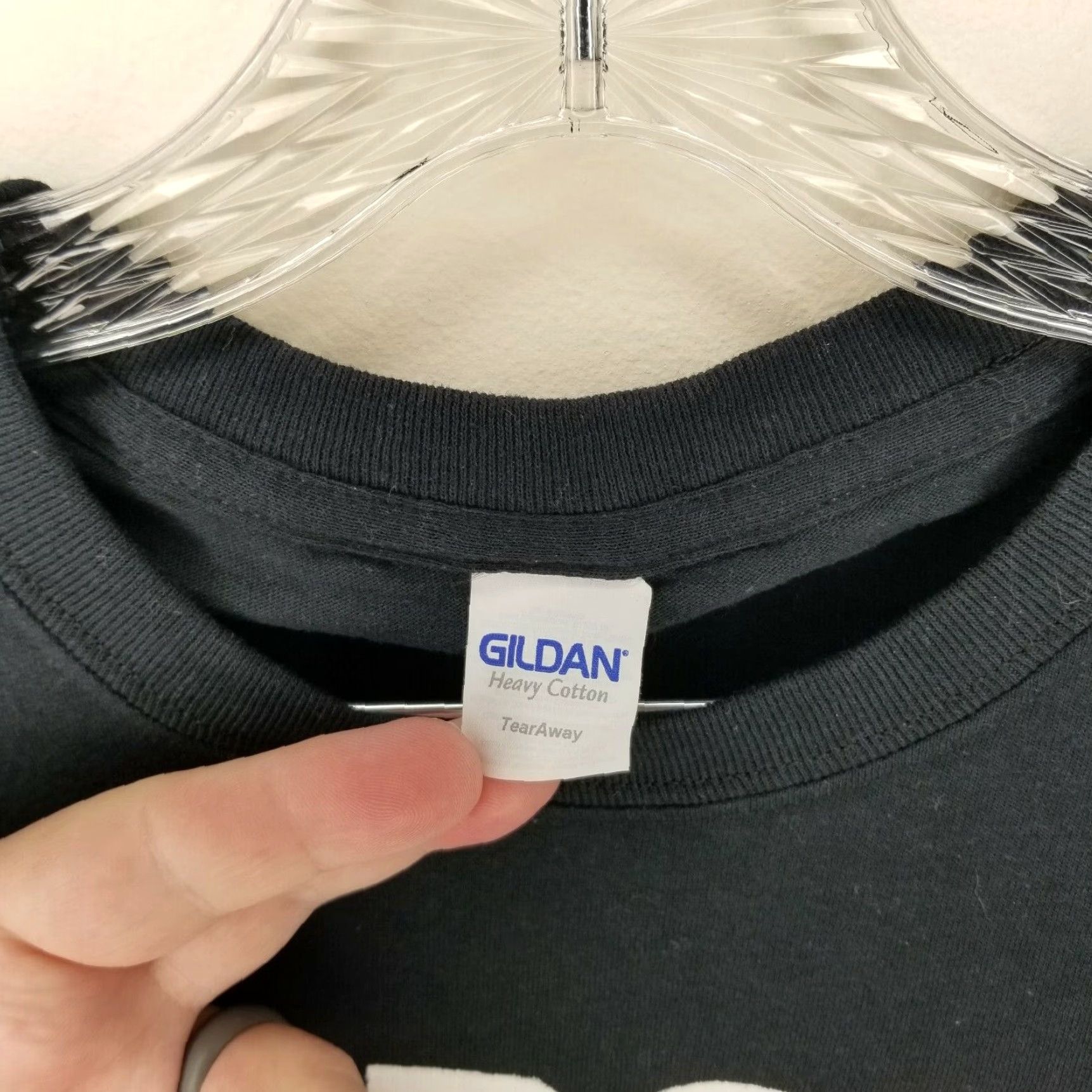 Gildan Gildan Womens Short Sleeve T-Shirt Black Im The Proud Daughter Of A Freaking Awesome Mom Funny Mother's Day Gift Large Size 36" / US 14 / IT 50 - 3 Thumbnail