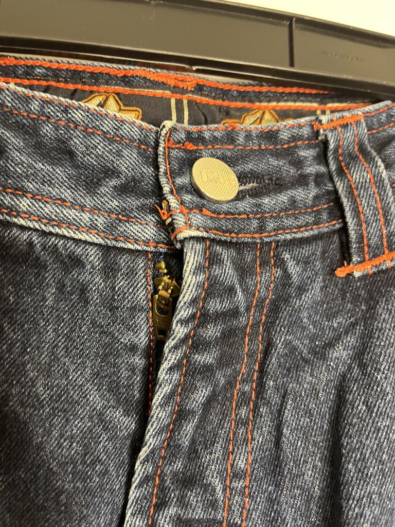 Designer Y2k Johnny Blaze Super Baggy Pants JNCO Style Jeans 30 x 30 Size US 30 / EU 46 - 7 Thumbnail