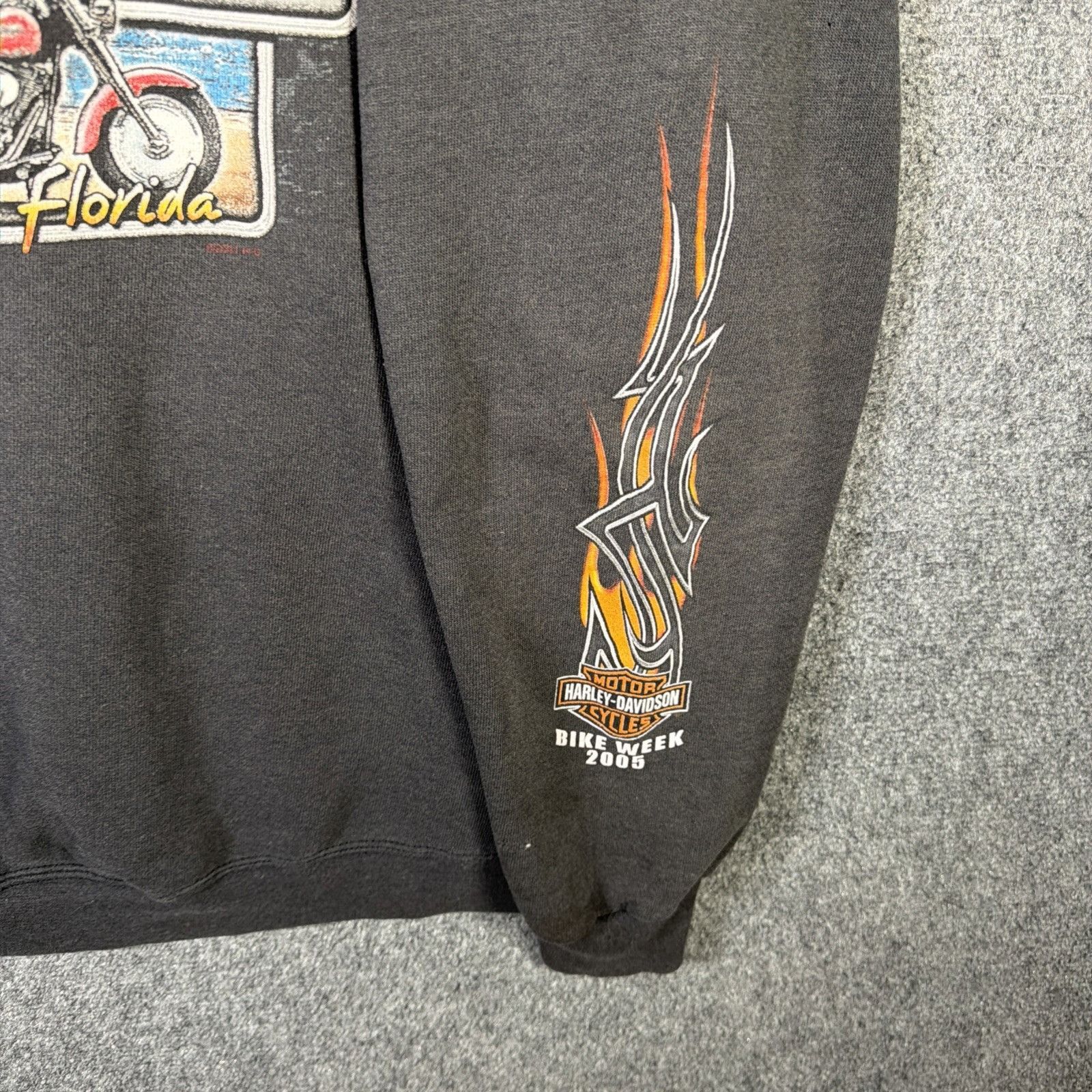 West Coast Choppers Vintage Harley Davidson Hoodie Mens XL Black 90s West Coast Size US XL / EU 56 / 4 - 4 Thumbnail