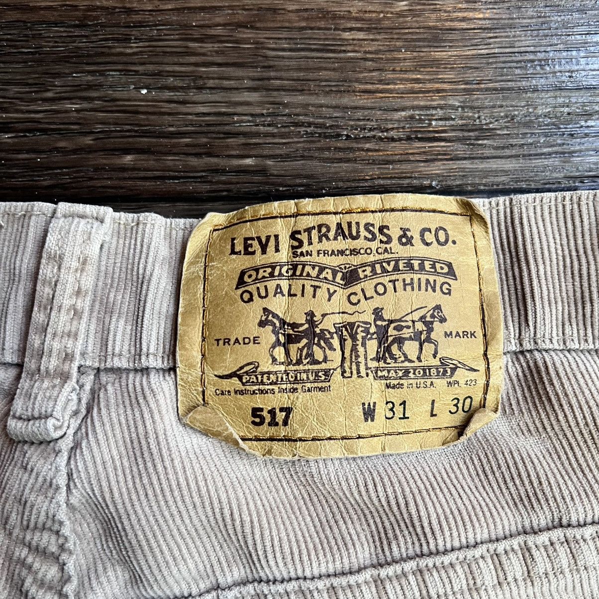 Levi's 1980s Levi’s 517 corduroy thrashed pants 29/30 Size US 29 - 15 Thumbnail