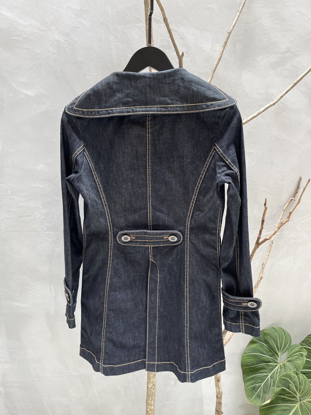 Hysteric Glamour Hysterics glamour long denim jacket ‼️ Size S / US 4 / IT 40 - 6 Thumbnail