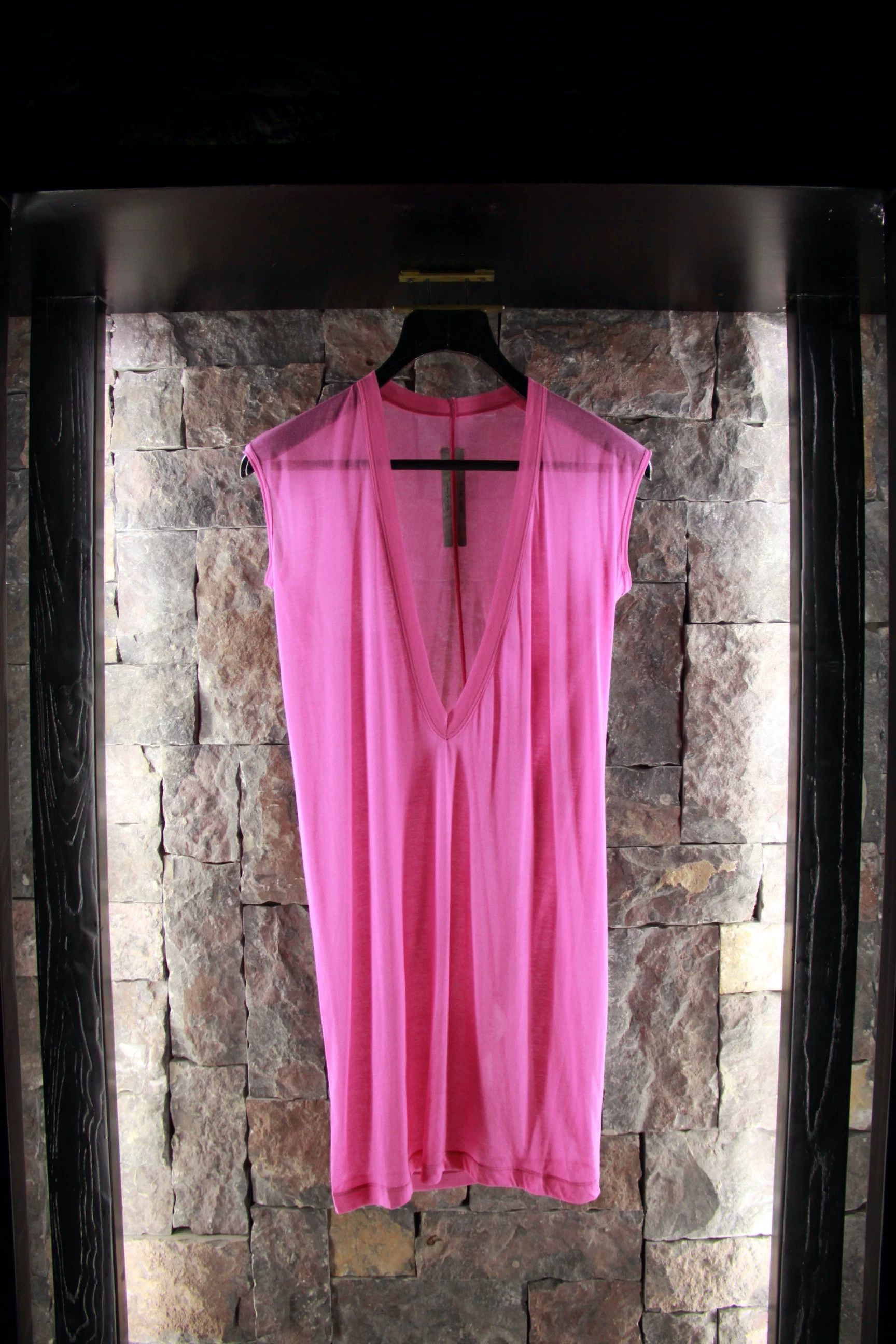 Rick Owens Rick Owens Pink Tank Top Men m Size US M / EU 48-50 / 2 - 1 Thumbnail