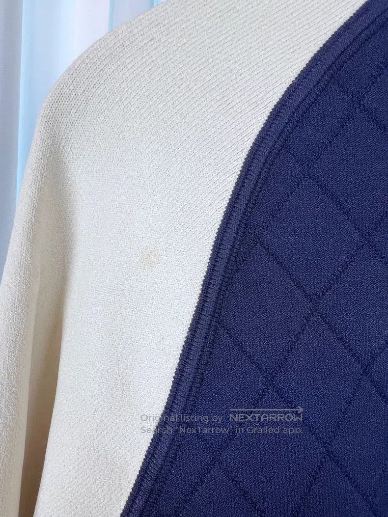 Chanel Chanel Classic colour-blocked baseball jacket Size XXS / US 00 / IT 34 - 7 Thumbnail