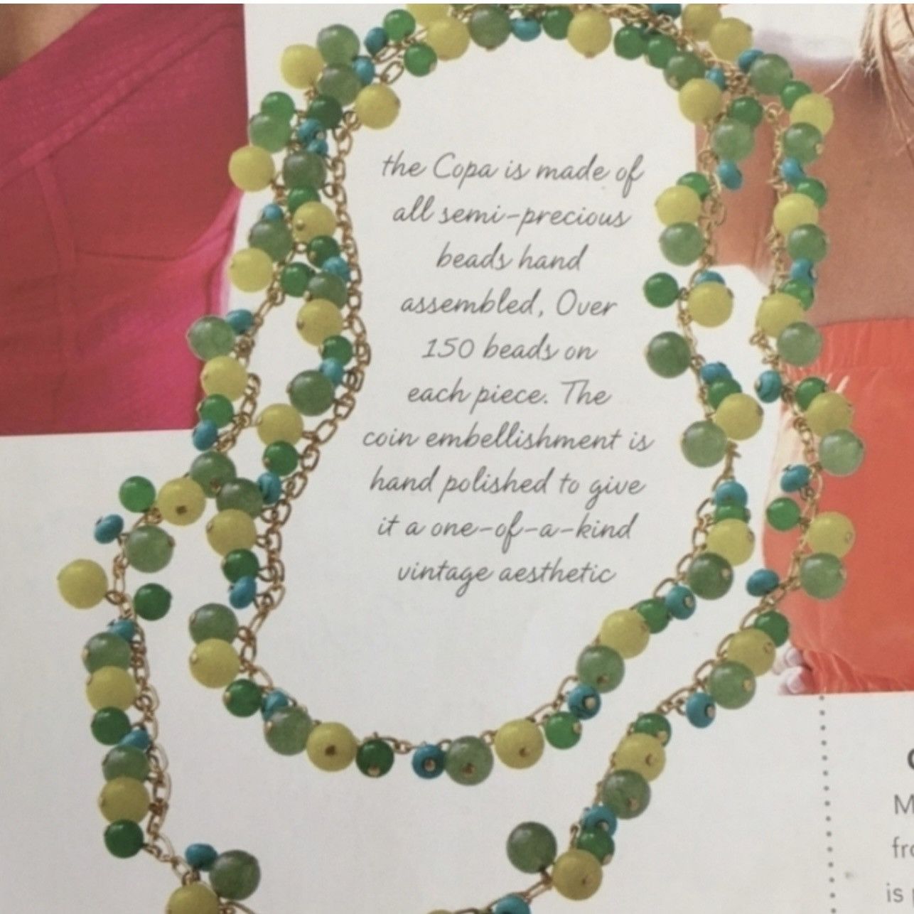 Other Stella & Dot Coba semi precious dangle beads necklace Size ONE SIZE - 5 Thumbnail