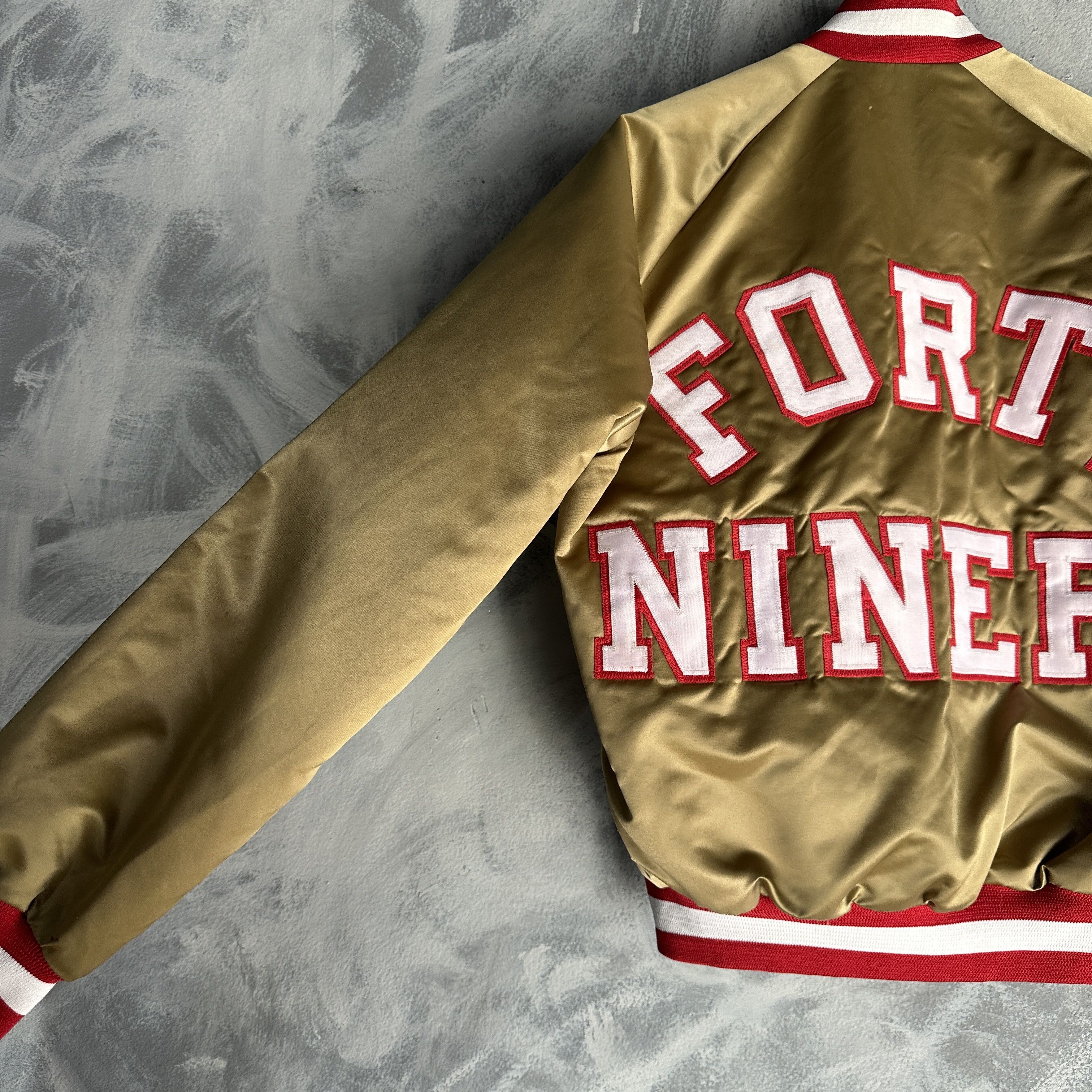 Chalk Line Vtg Chalk Line San Francisco Satin Bomber Jacket Spellout Size US M / EU 48-50 / 2 - 7 Thumbnail