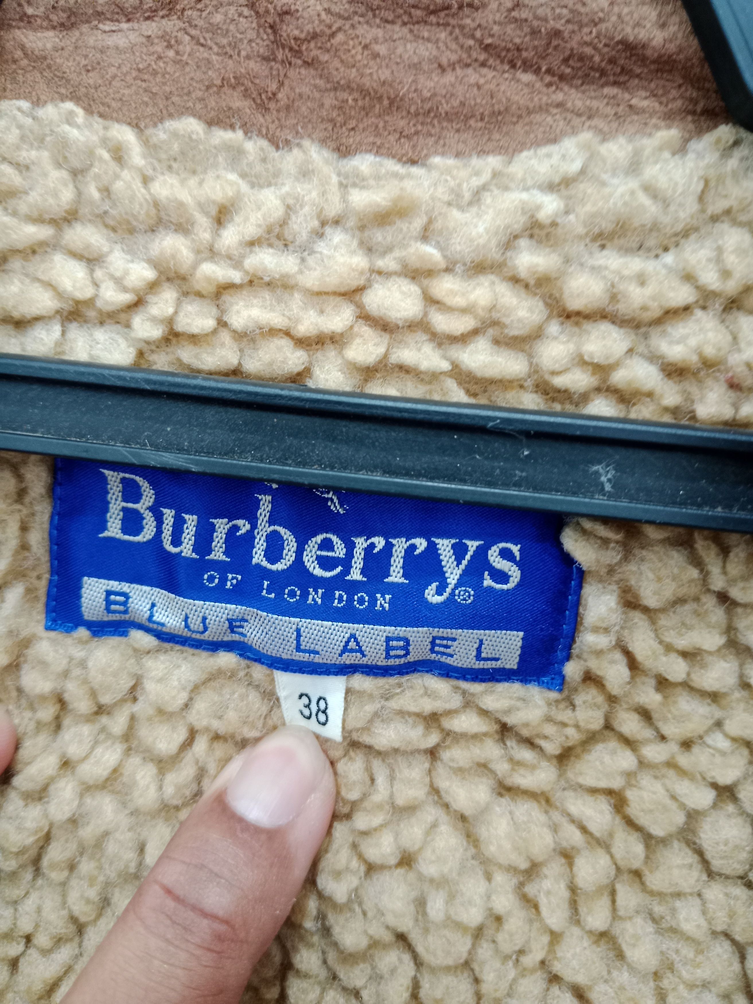 Burberry × Designer Burberrys Blue Label Sherpa Lining Snap Button Jacket Size S / US 4 / IT 40 - 8 Thumbnail