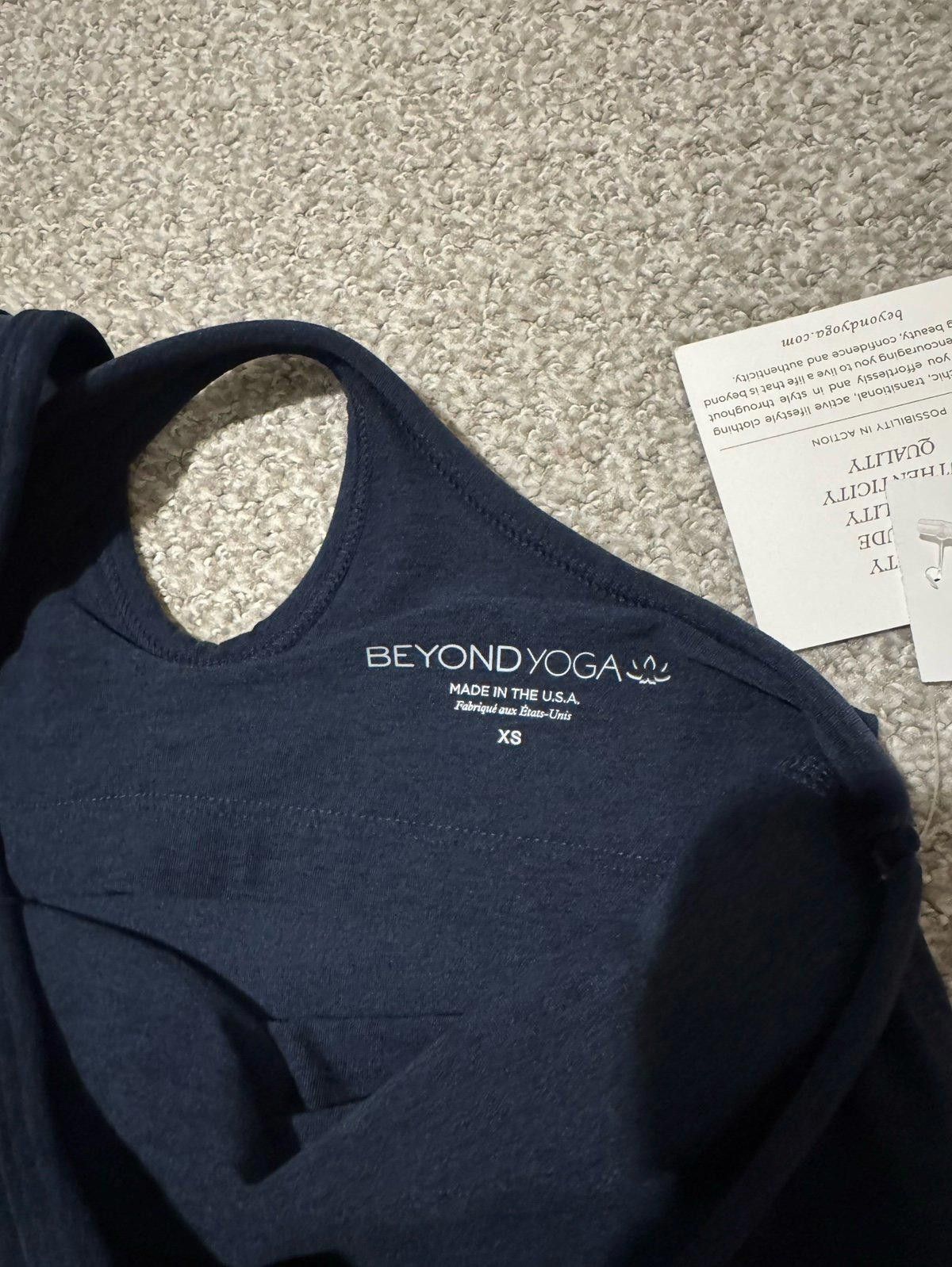 Designer Beyond Yoga Women's Racerback Dress - XS - Nocturnal Navy Size ONE SIZE - 3 Thumbnail