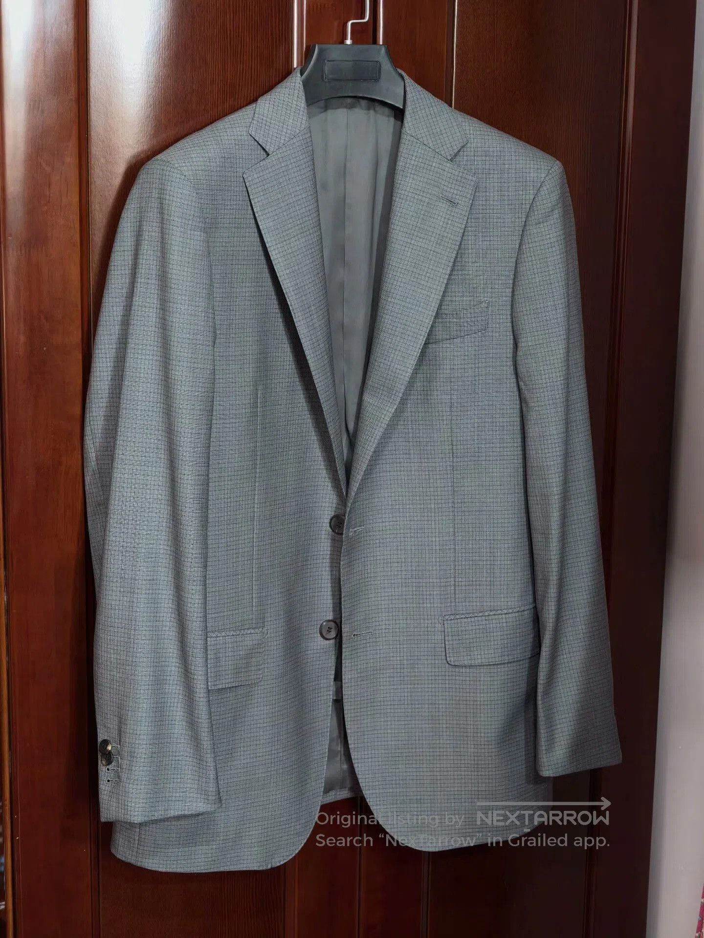 Cerruti 1881 Custom Italian Wool Half-Lined Suit. Size US M / EU 48-50 / 2 - 1 Thumbnail