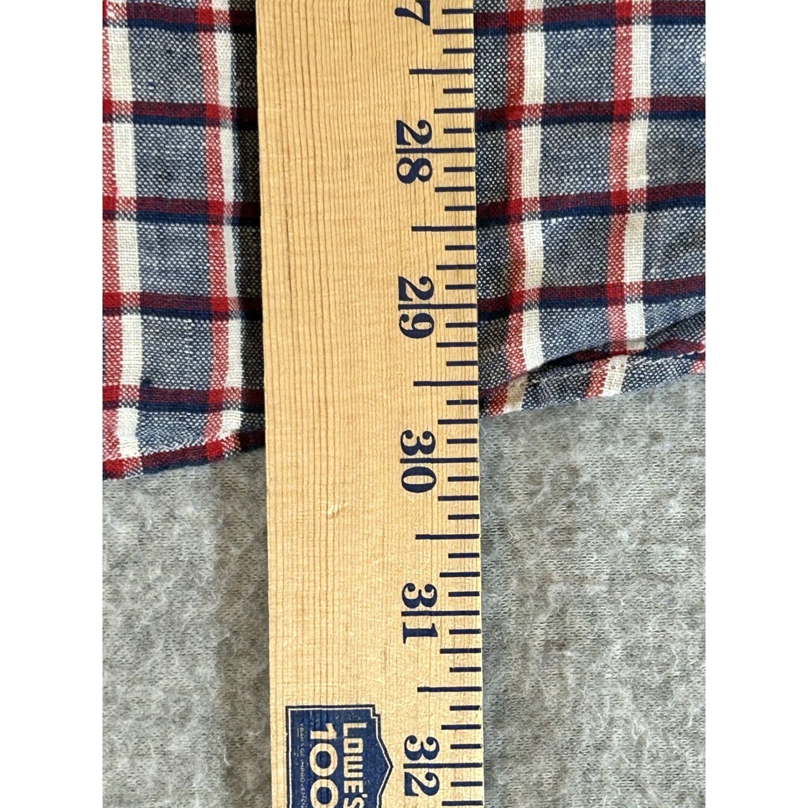 Banana Republic Banana Republic Shirt Mens Large Plaid Linen Short Sleeve Button Camp Camden Fit Size US L / EU 52-54 / 3 - 6 Thumbnail
