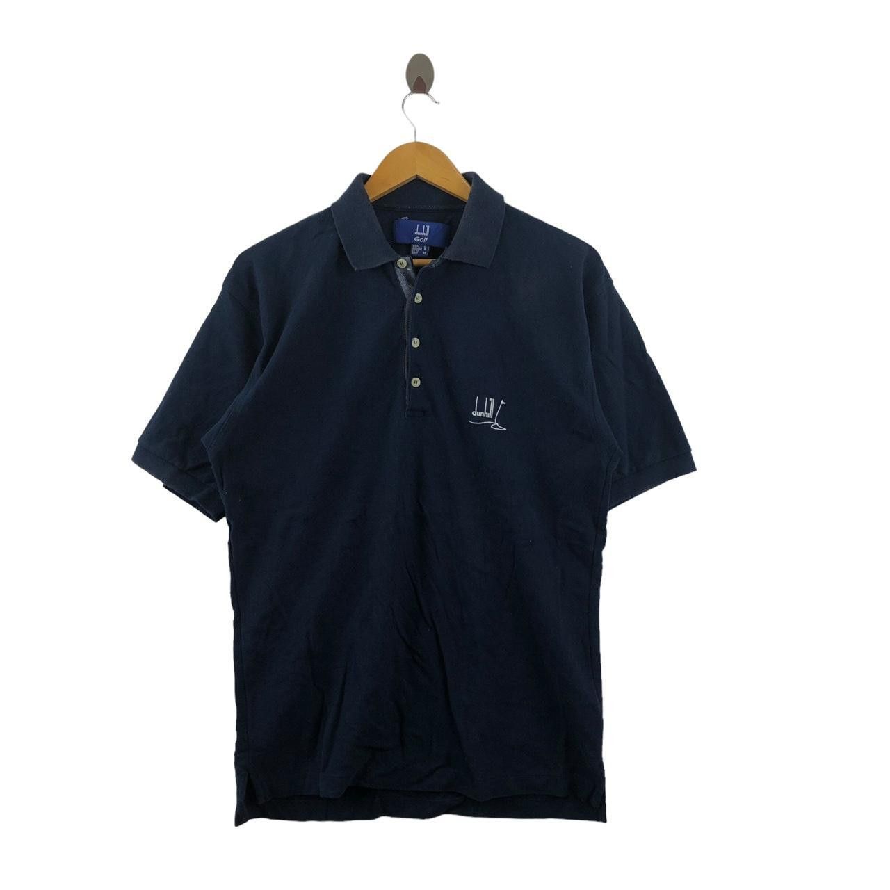 Alfred Dunhill Vintage DUNHILL PARIS GOLF Made In Portugal Polo Tee Shirt Size US S / EU 44-46 / 1 - 1 Thumbnail