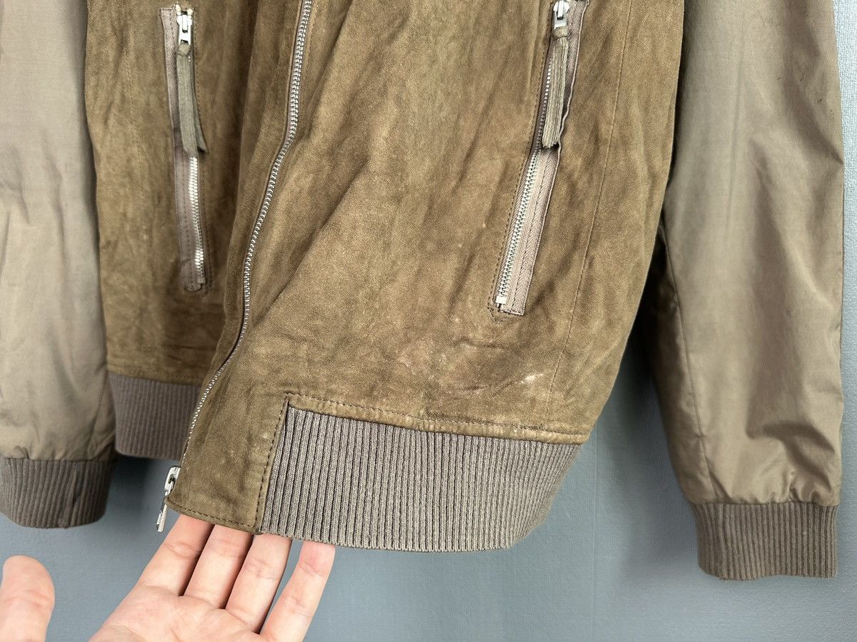 Allsaints ALLSAINTS Suede Hale Bomber Jacket Brown Men’s size M Size US M / EU 48-50 / 2 - 12 Thumbnail
