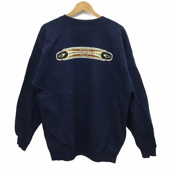 Vintage Vtg GORDON and SMITH Surfing Sweatshirt Pullover Jumper Size US XL / EU 56 / 4 - 1 Thumbnail