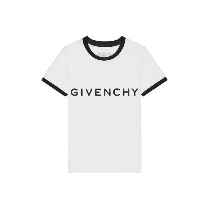 Givenchy Givenchy Color Block Logo T-Shirt Size XS / US 0-2 / IT 36-38 - 1 Thumbnail