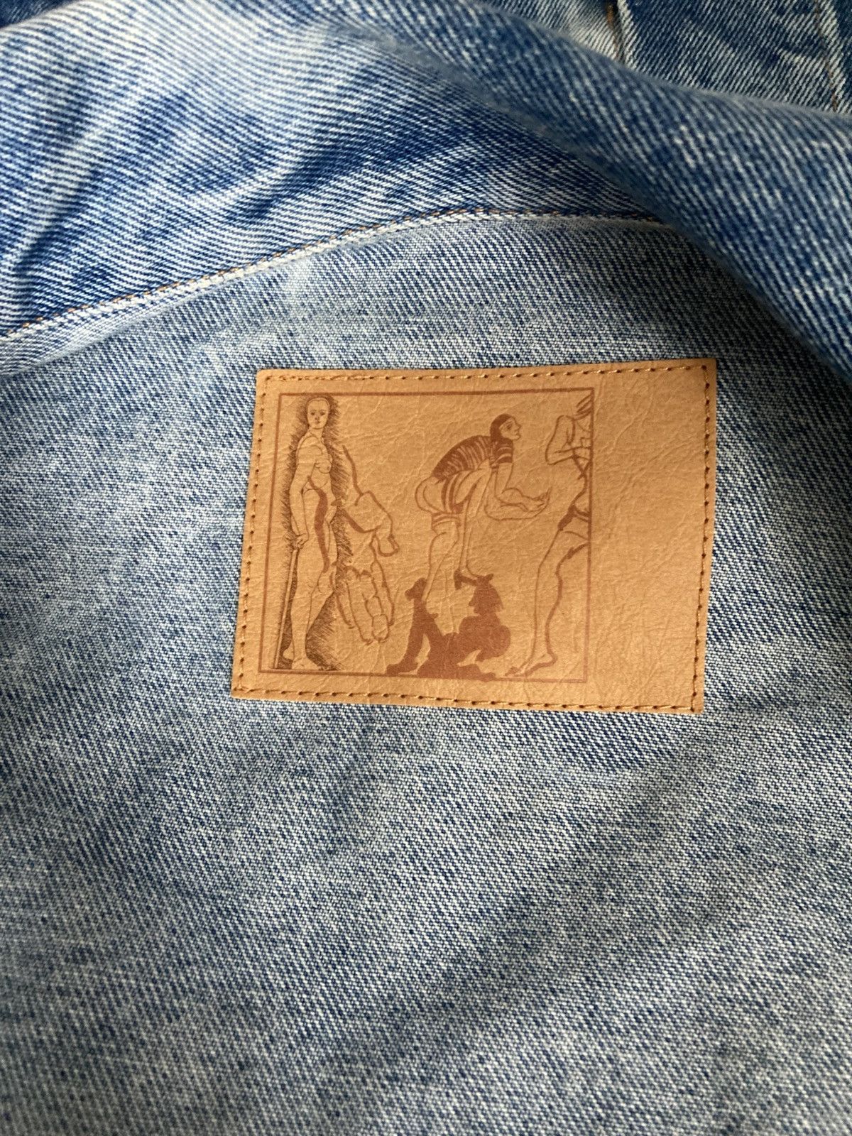 Martine Rose SS21 Martine Rose Acid Wash Conjoined Denim Jacket Twin 2021 Size US S / EU 44-46 / 1 - 5 Thumbnail