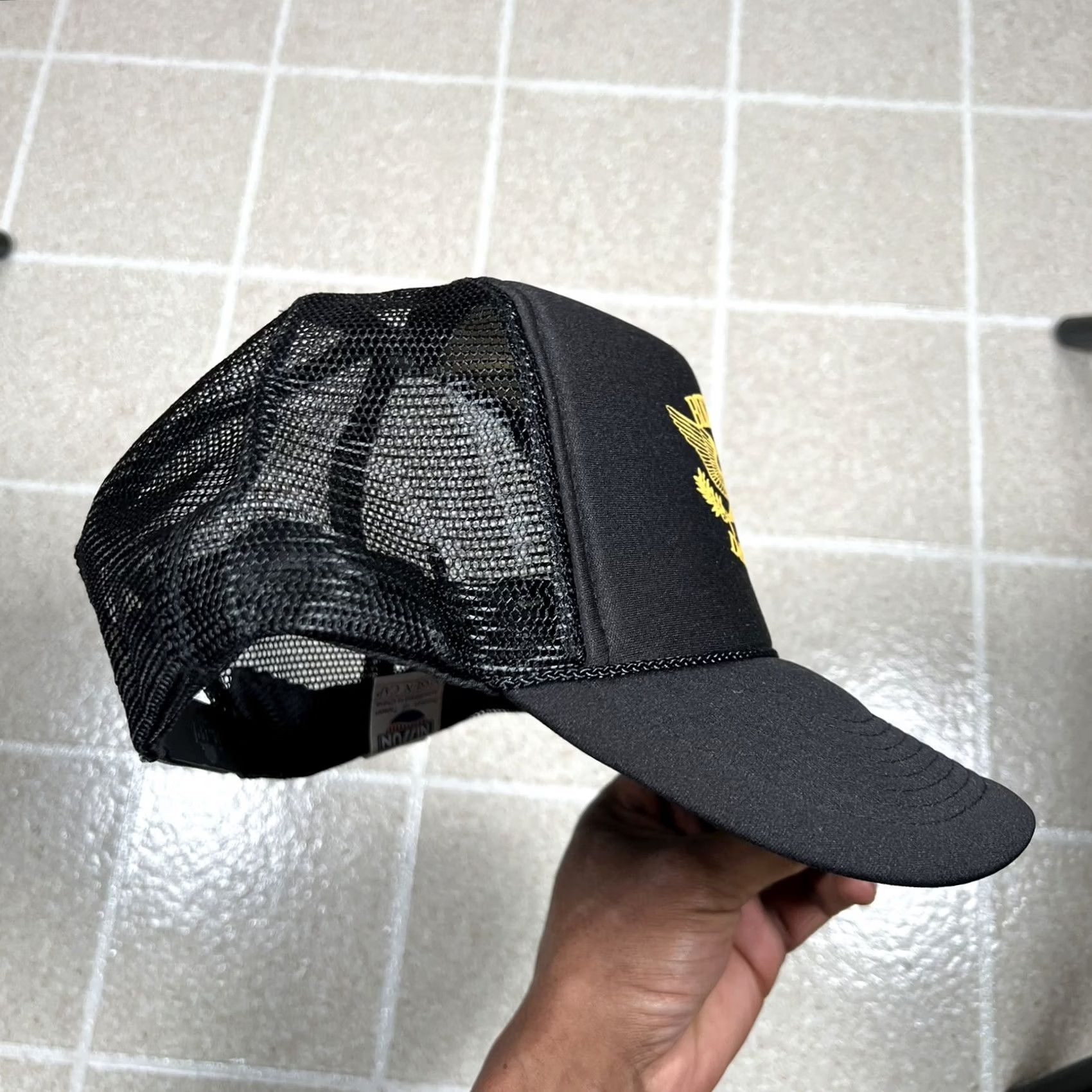Vintage 2014 Daytona Bike Week Motorcycle Trucker Hat Snapback Cap Men One Size Black Size ONE SIZE - 4 Thumbnail