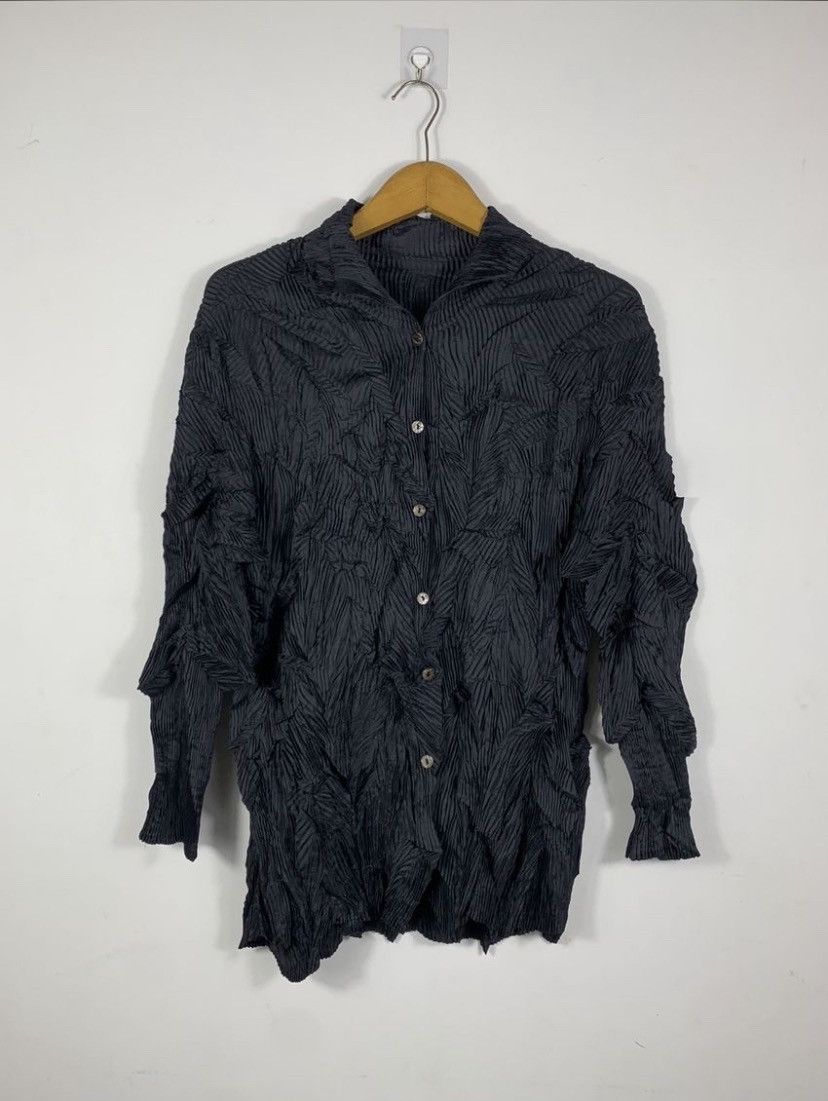 Hiroko Koshino Homme japanese Hiroko Bis Hiroko Koshino pleated issey yohji style Size US M / EU 48-50 / 2 - 1 Thumbnail