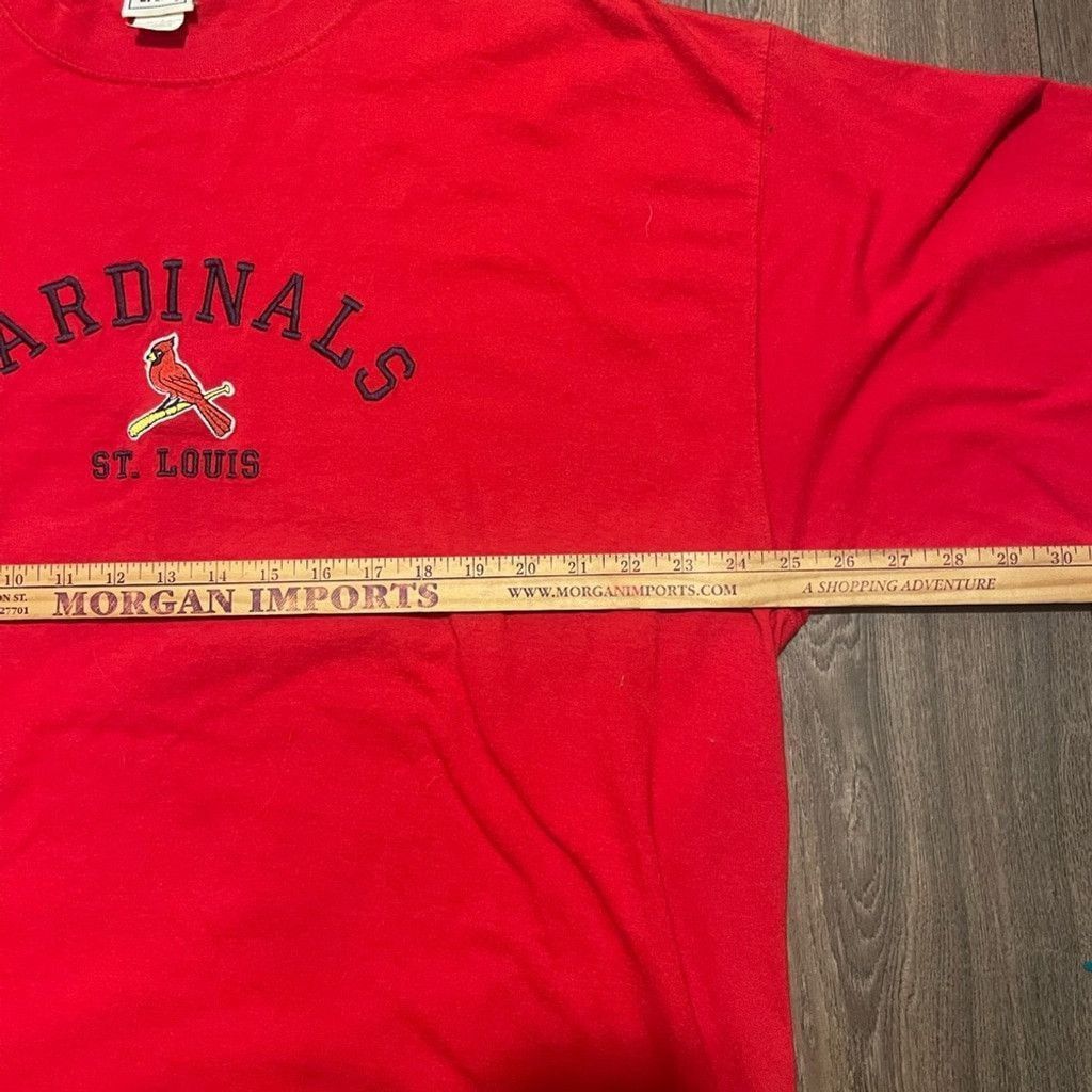 Other Vintage St. Louis Cardinals Spellout Embroidered Tee Size XL Size US XXL / EU 58 / 5 - 4 Thumbnail