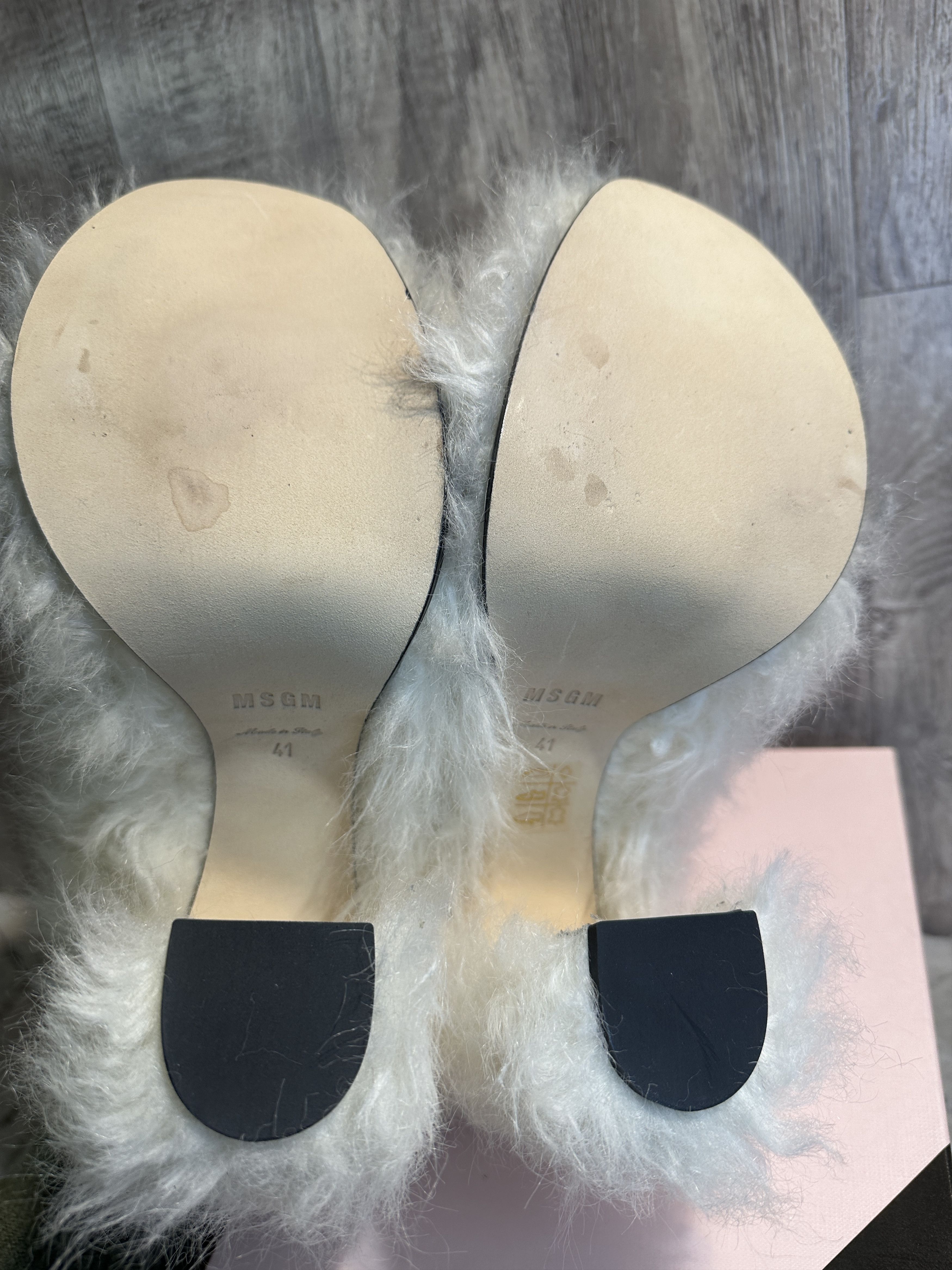 MSGM MSGM faux-fur buckled pumps 41 Size US 11 / IT 41 - 8 Thumbnail