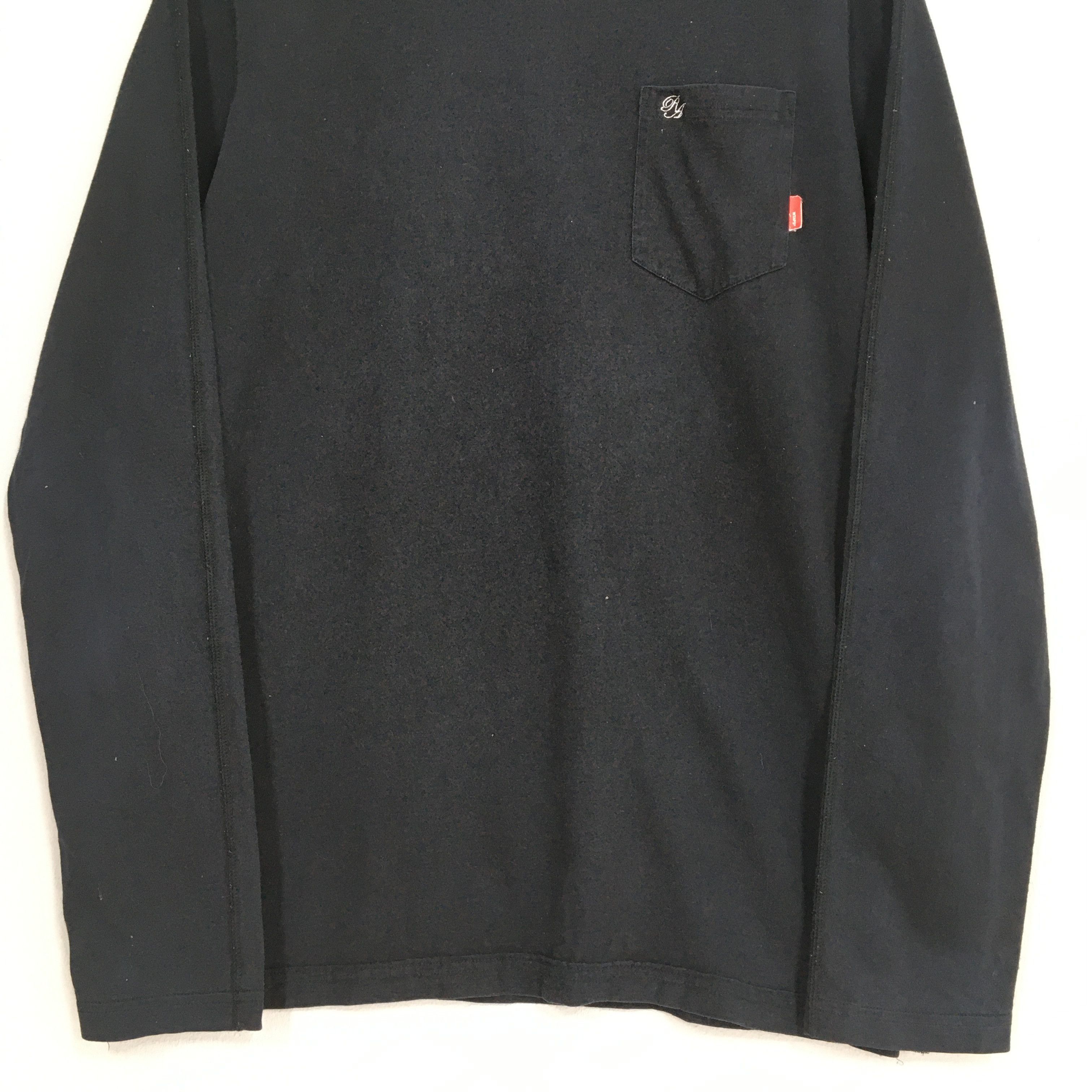 Wtaps Wtaps Extreme Prejudice WT-VUA Plain Black Tshirt Medium Size US M / EU 48-50 / 2 - 3 Thumbnail