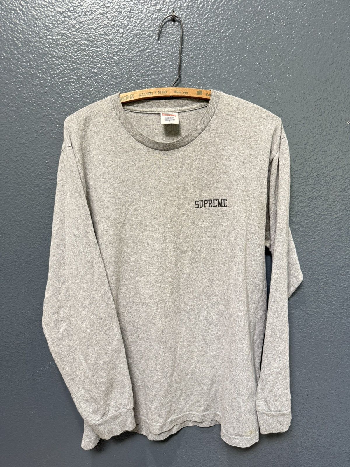 Supreme Supreme Araki Gray Long Sleeve Shirt Large Size US L / EU 52-54 / 3 - 3 Thumbnail