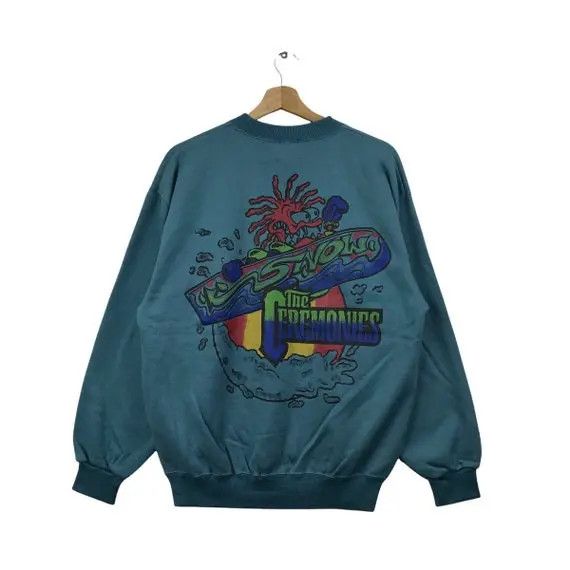 Vintage Vtg 90’ THE CEREMONIES SURFING Cartoon Art Sweatshirt Size US L / EU 52-54 / 3 - 1 Thumbnail