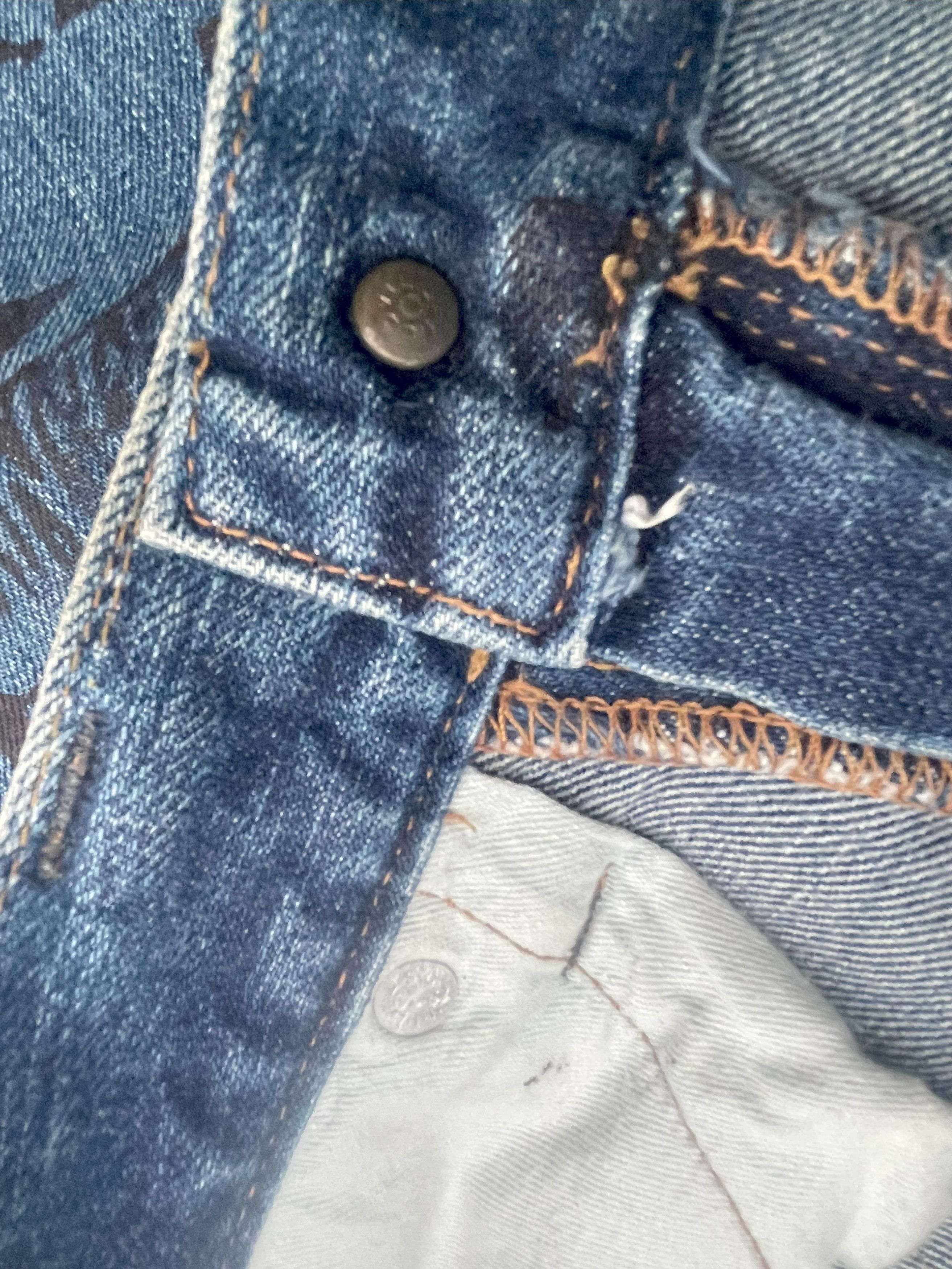 Johnbull Vintage Johnbull Custom AOP Denim Size US 32 / EU 48 - 12 Thumbnail
