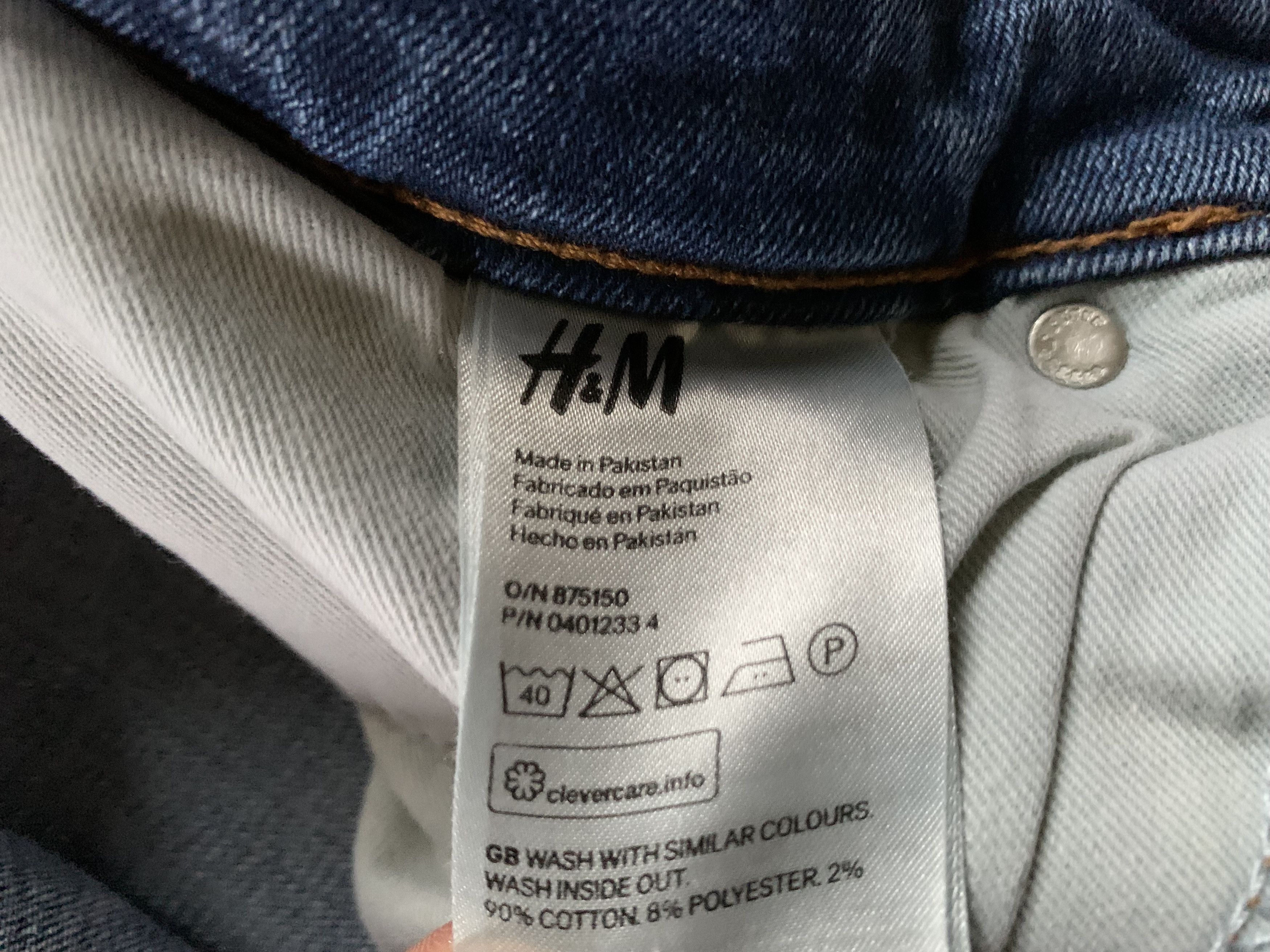 H&M H&M Selvedge Denim Jeans Size US 31 - 12 Thumbnail