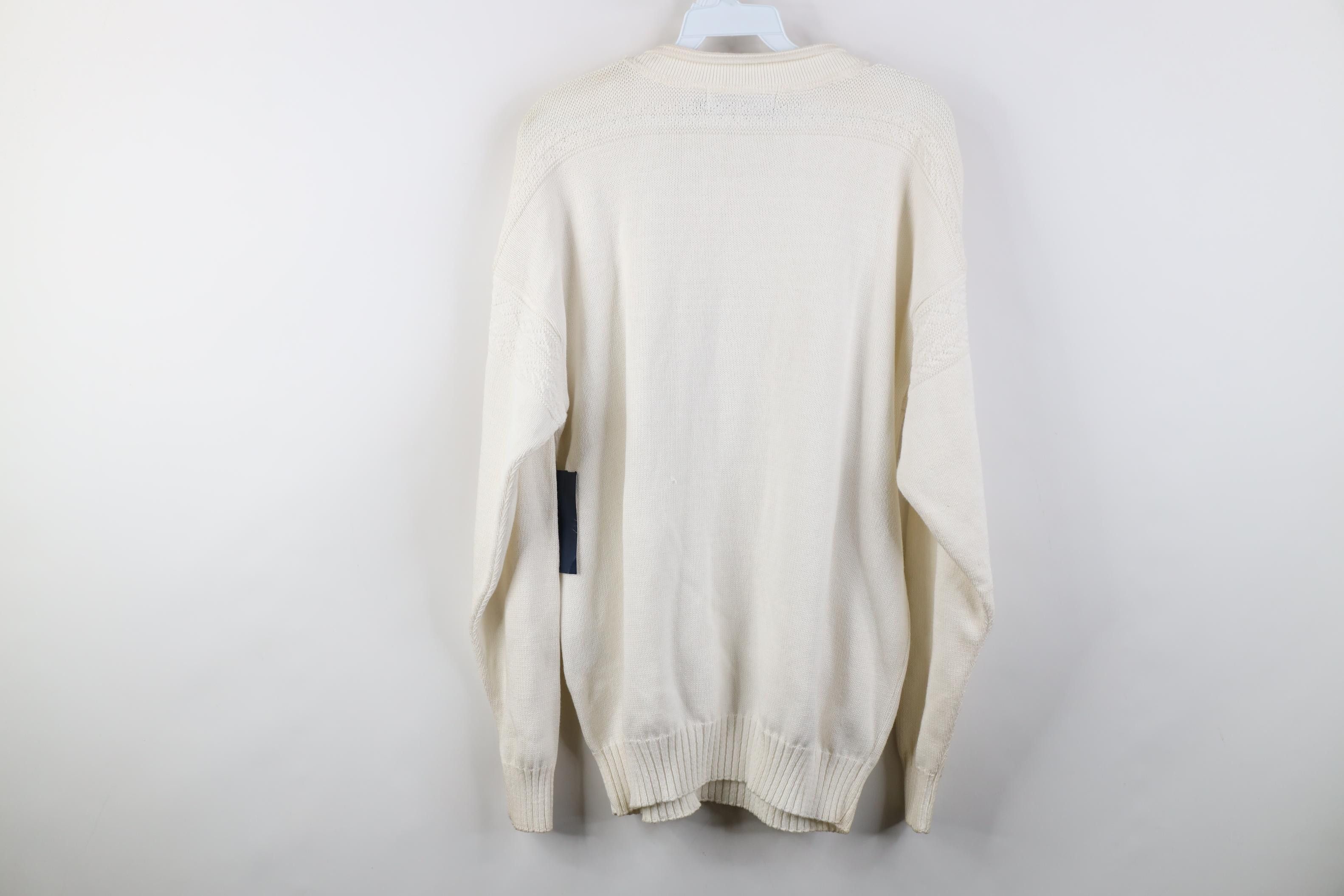 Calvin Klein Deadstock Vintage 90s Calvin Klein Marled Knit Sweater USA Size S / US 4 / IT 40 - 18 Thumbnail