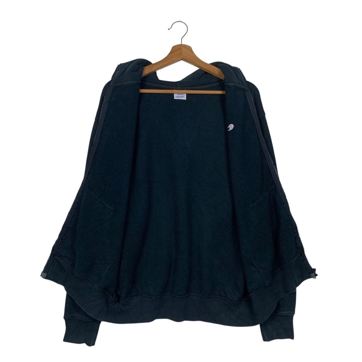 Champion CHAMPION Navy Blue Zipper Hoodie Sweatshirt #3615-C165 Size US M / EU 48-50 / 2 - 11 Thumbnail