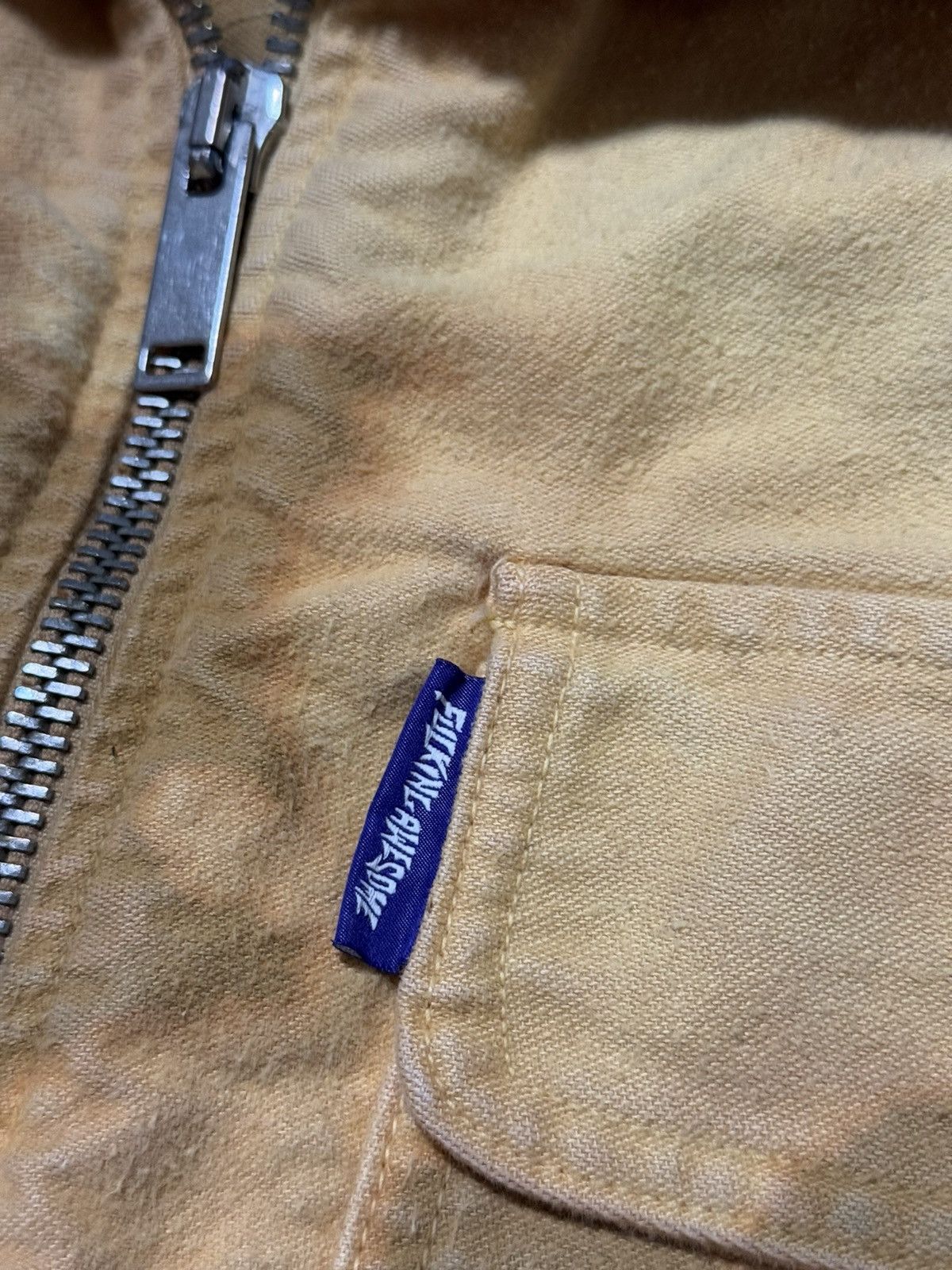 Fucking Awesome Fucking Awesome Bleached Trucker Jacket Size US XL / EU 56 / 4 - 4 Thumbnail