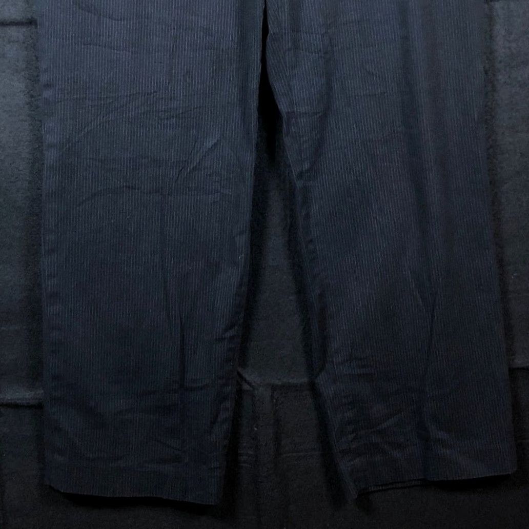 Banana Republic Banana Republic Mens Pants Black Pinstriped Chino Straight Leg Stretch 36x30 Size US 36 / EU 52 - 3 Thumbnail