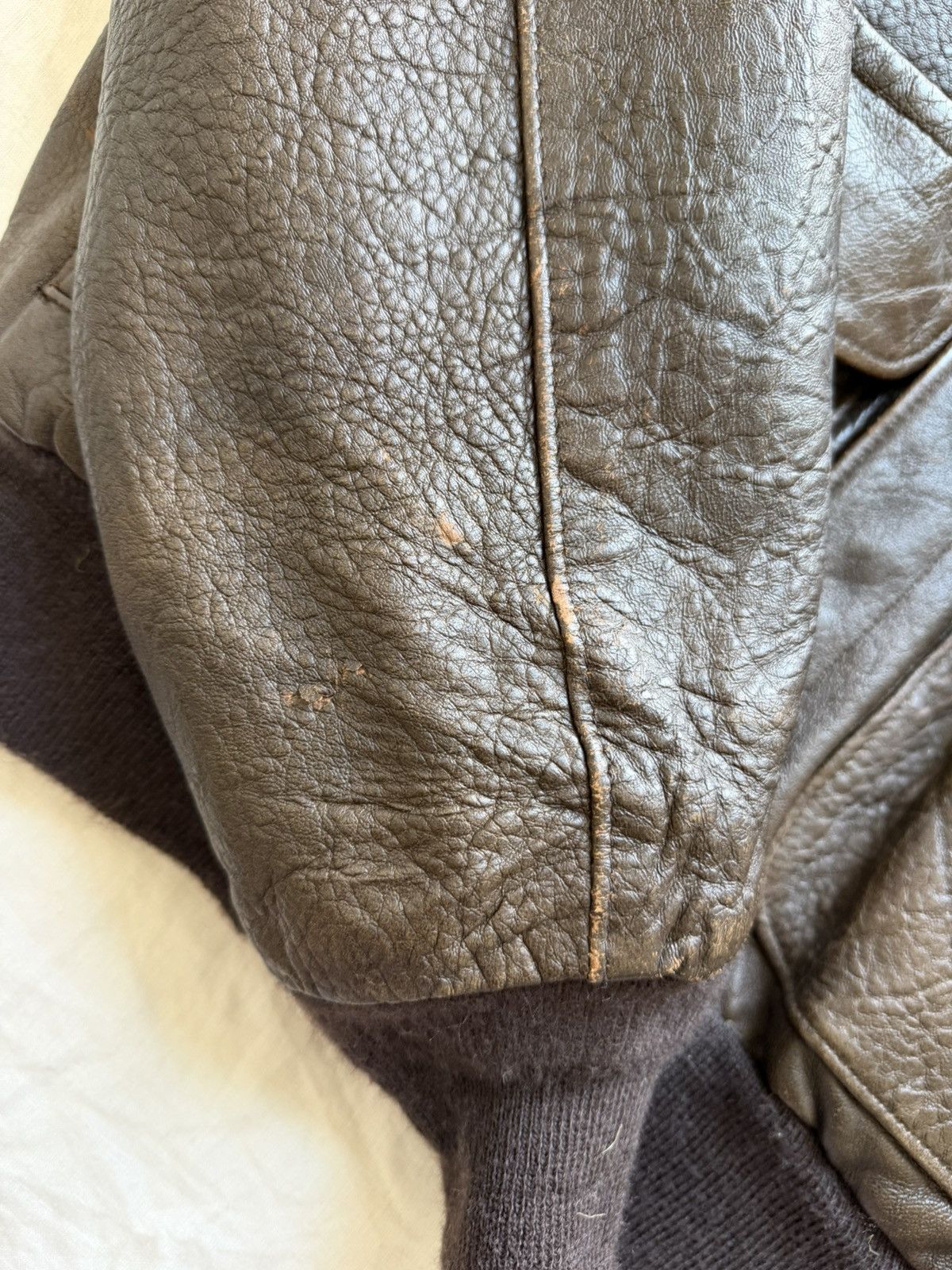 Schott Schott Bros Type 85 19-MS Leather Flight Jacket Size US L / EU 52-54 / 3 - 6 Thumbnail
