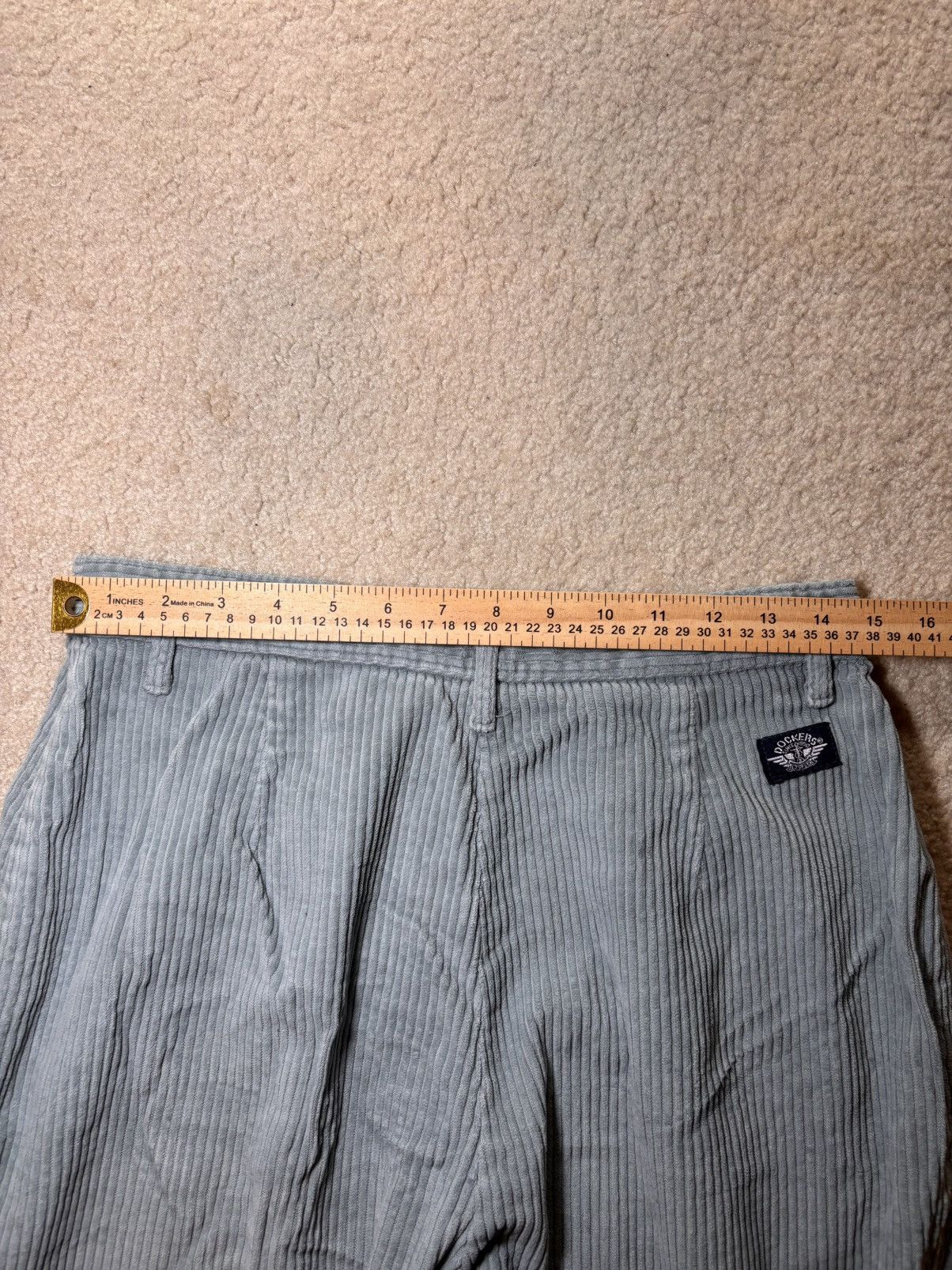 Dockers Dockers Corduroy Pants Womens Size 14 Blue Cuffed Relax Fit Size 36" / US 14 / IT 50 - 6 Thumbnail