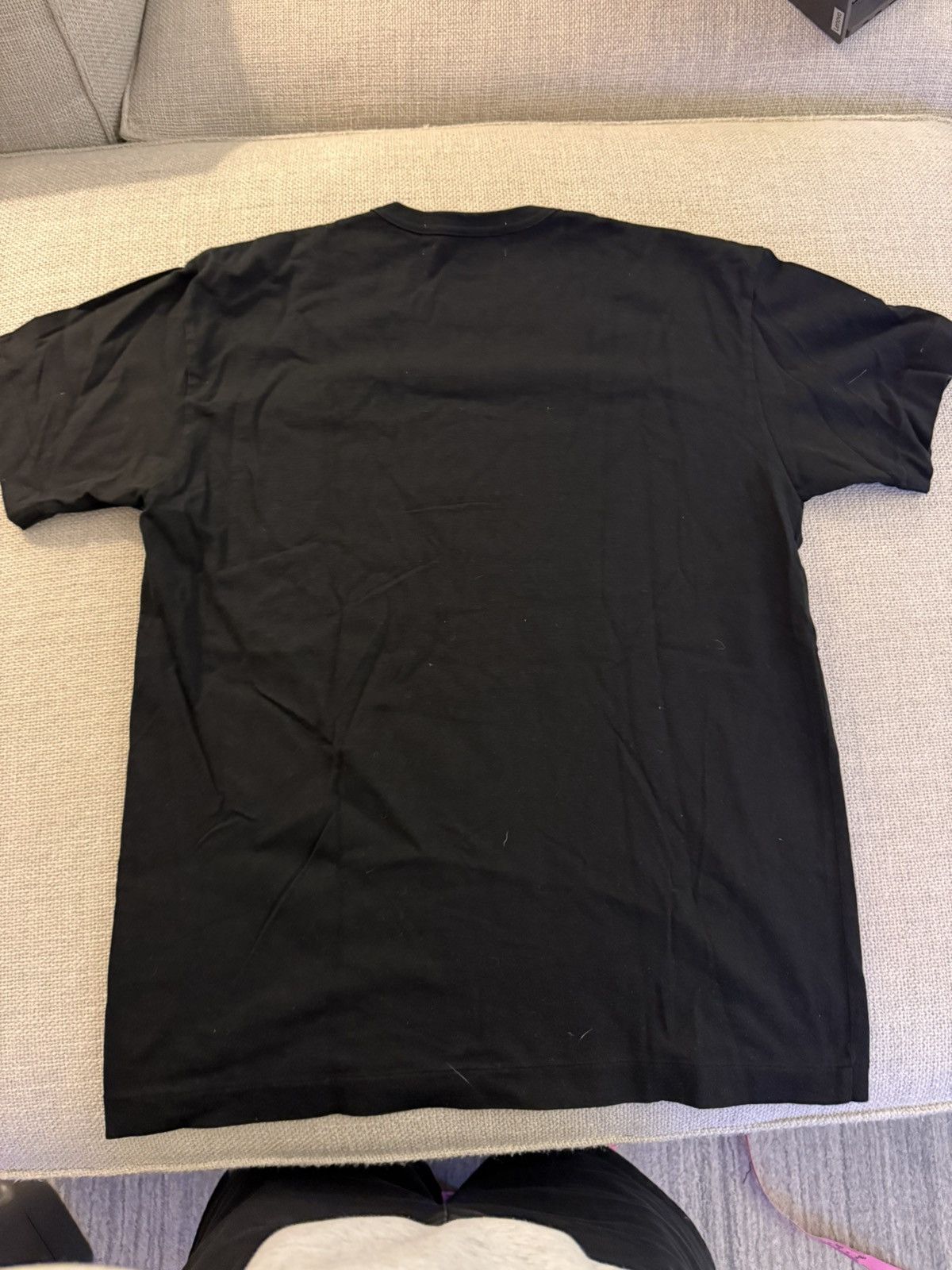 Comme des Garcons PLAY Comme des Garçons PLAY Red Heart Tee — Black, XL Size US XL / EU 56 / 4 - 6 Thumbnail
