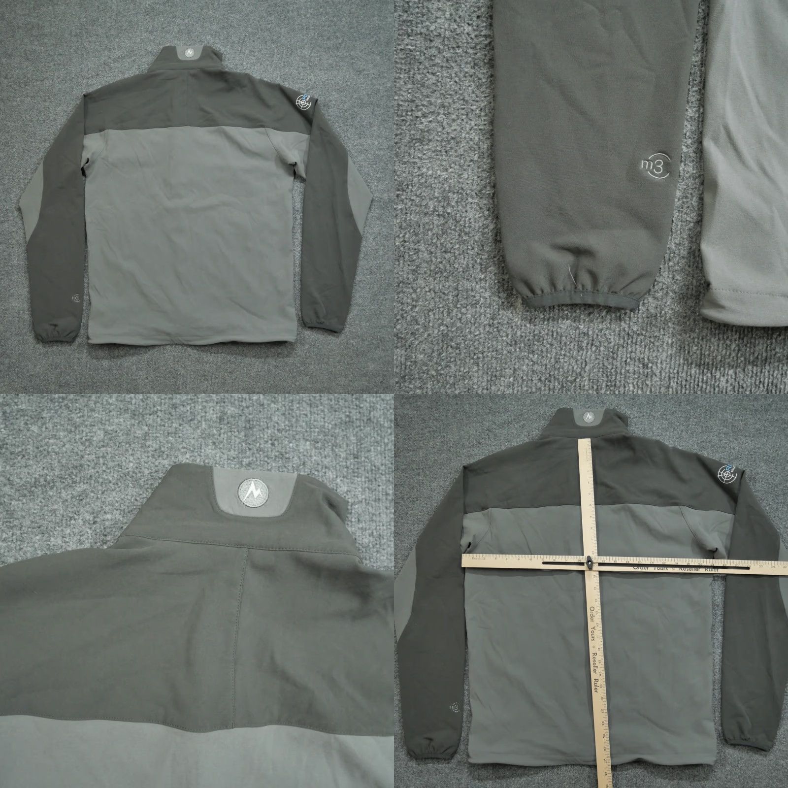 Marmot Marmot Jacket Mens M Grey Full Zip Tempo M3 Outdoors Casual Size US M / EU 48-50 / 2 - 8 Thumbnail
