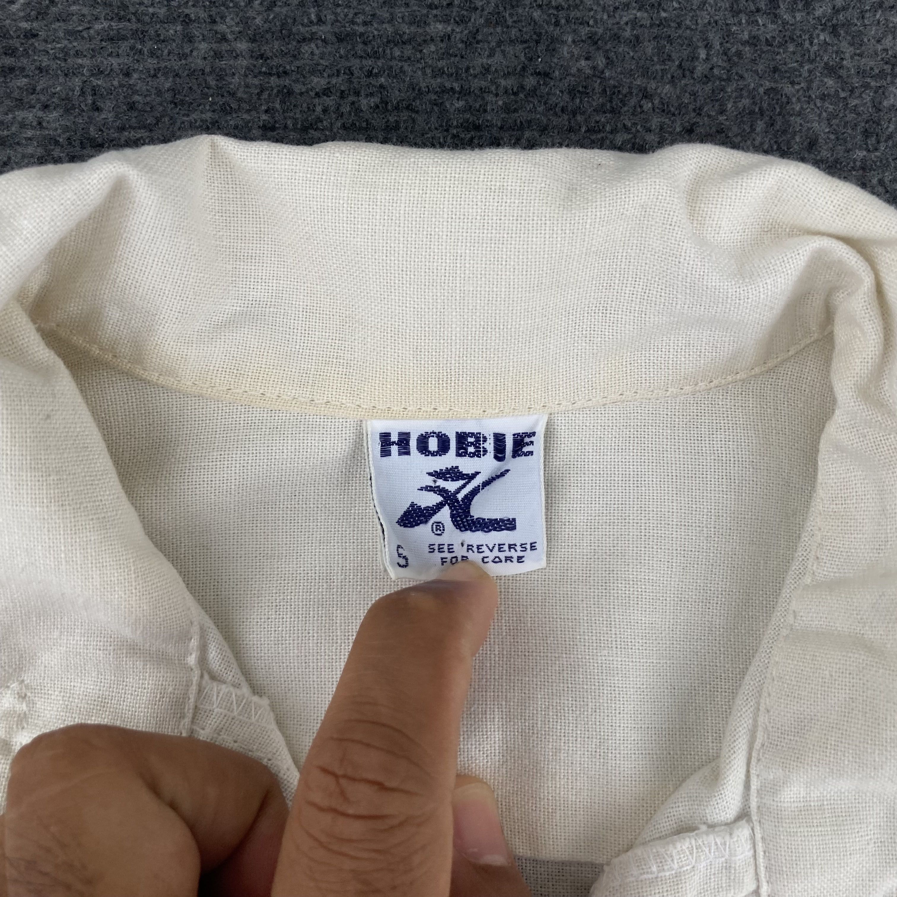 Hobie Hawaii Collar 80s Short Sleeve Rare T shirt