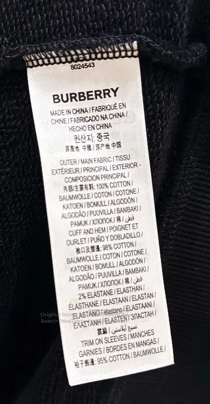 Burberry Burberry Black Cotton Women's Hooded Jacket. Size M / US 6-8 / IT 42-44 - 5 Thumbnail