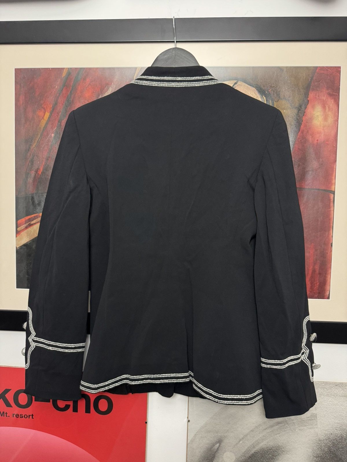 Moschino Vintage Moschino Cheap and Chic Blazer Jacket Black Western Size M / US 6-8 / IT 42-44 - 3 Thumbnail