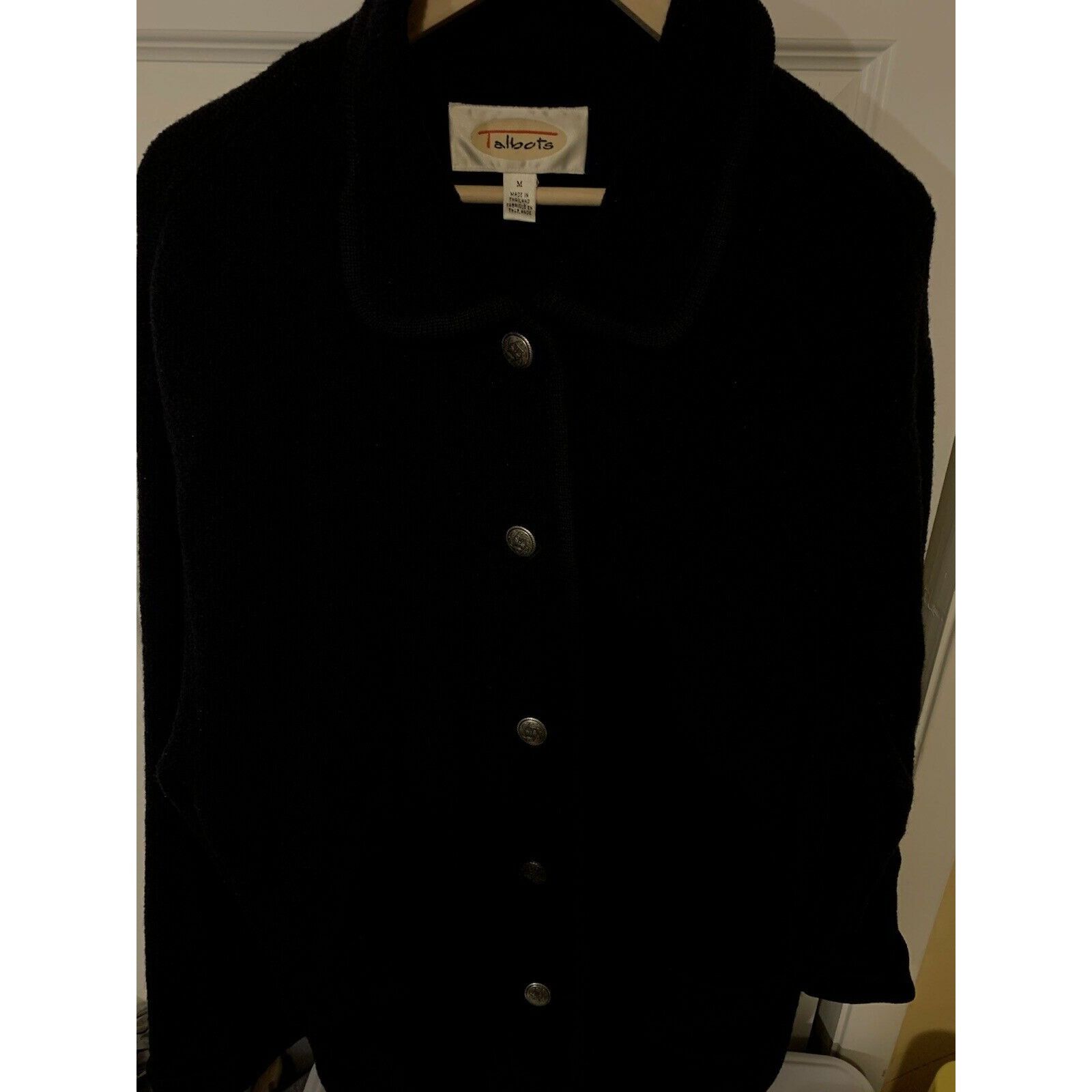 Talbots Talbots Womens Sz M Navy Blazer Jacket Size M / US 6-8 / IT 42-44 - 1 Thumbnail