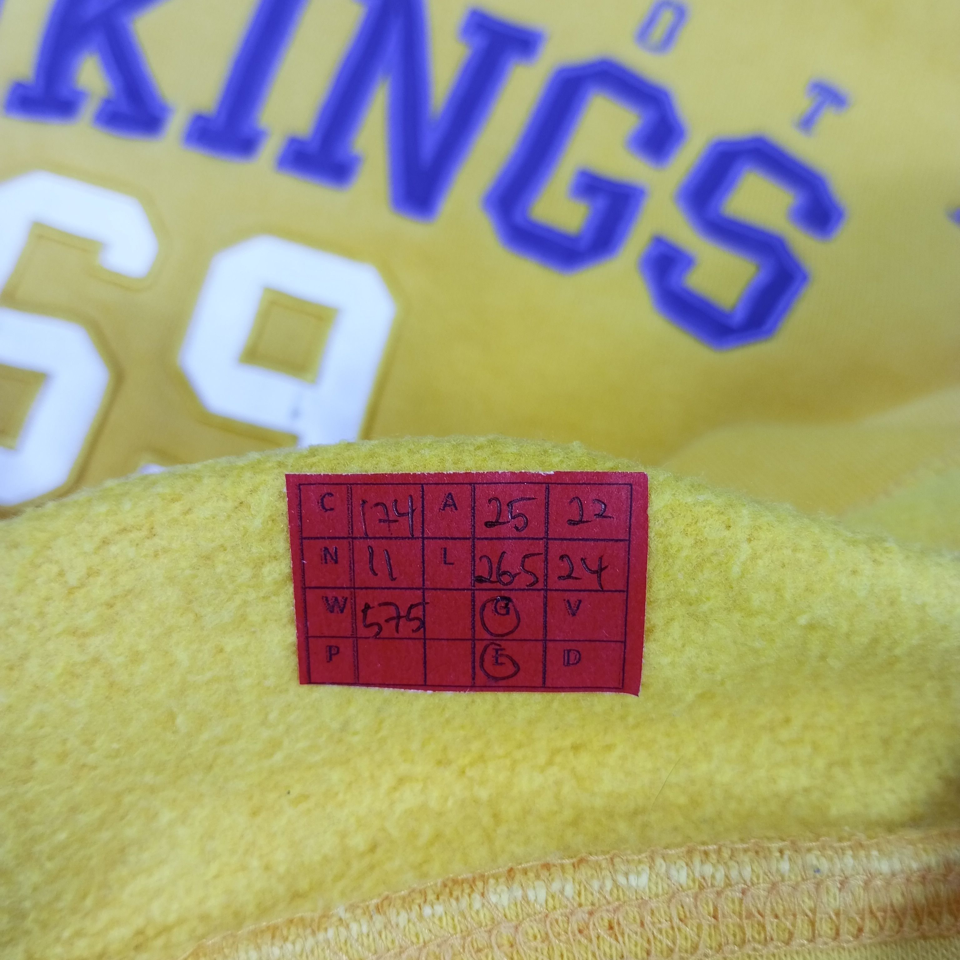 NFL × Reebok × Vintage Minnesota Vikings Football Team Sports Reebok Hoodies Size US XL / EU 56 / 4 - 10 Thumbnail
