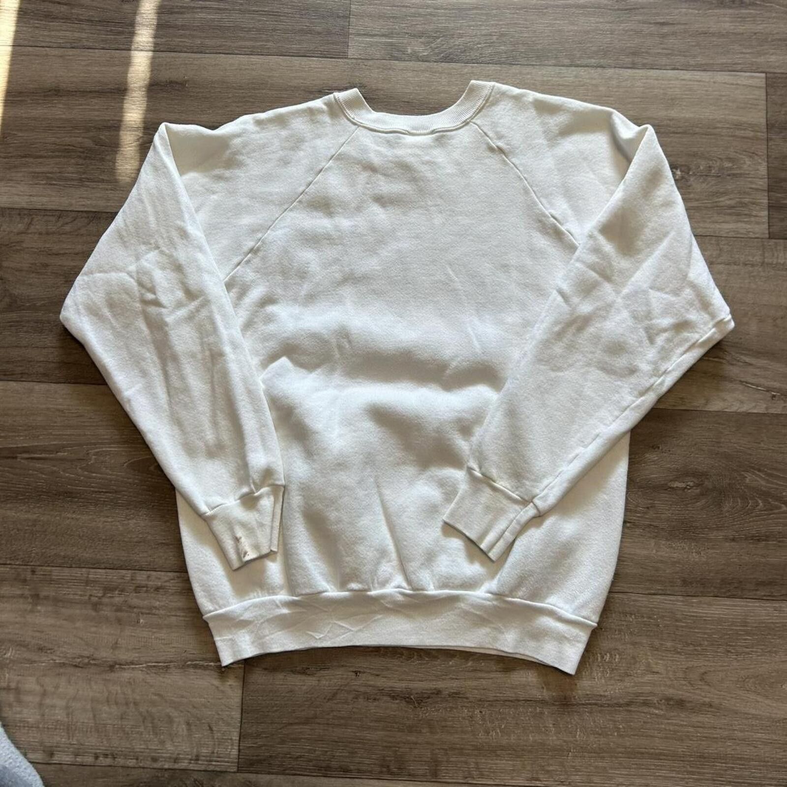 Fruit Of The Loom Vintage Evolution modern golfer Cavemen funny sweatshirt L Size US L / EU 52-54 / 3 - 4 Thumbnail