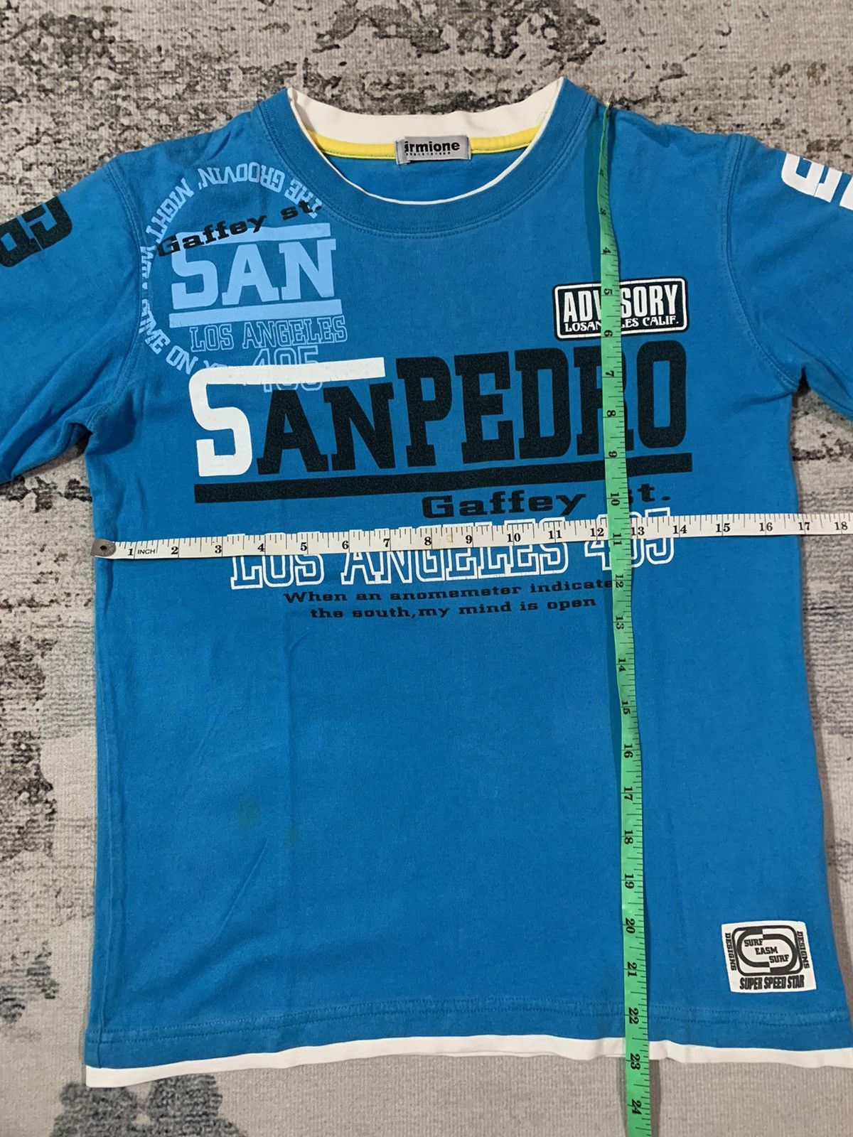 Japanese Brand 2000s Undefined Japan Poem Double Layer y2k Longsleeve Size US S / EU 44-46 / 1 - 9 Thumbnail