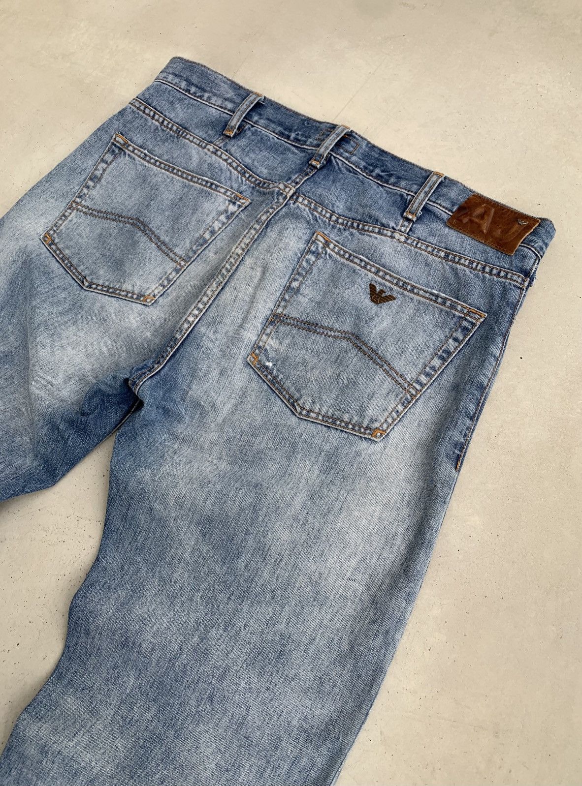 Armani Armani Jeans Vintage Jeans Luxury Denim Old Money Avantgarde Size US 36 / EU 52 - 5 Thumbnail