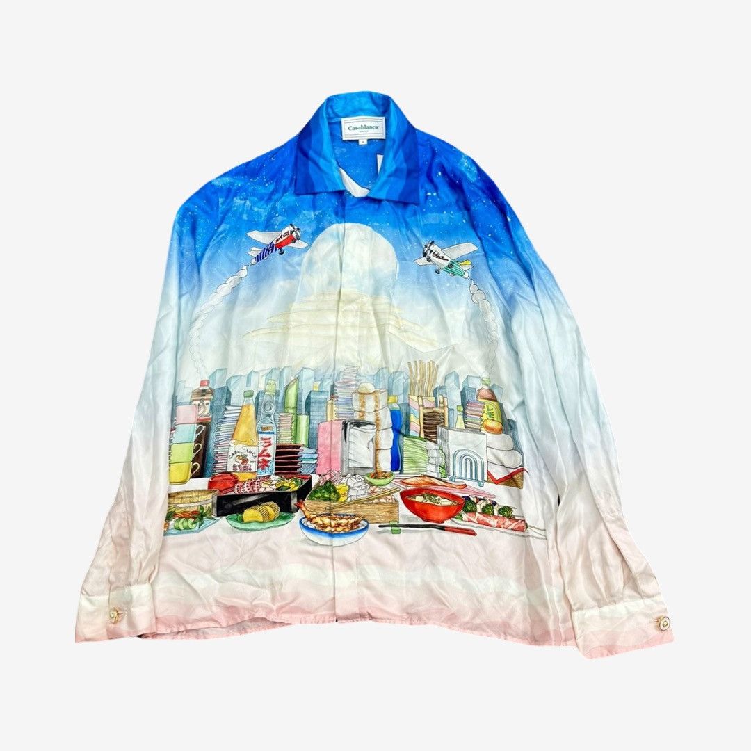 Casablanca Casablanca Silk Shirt Sz.M Size US M / EU 48-50 / 2 - 1 Thumbnail