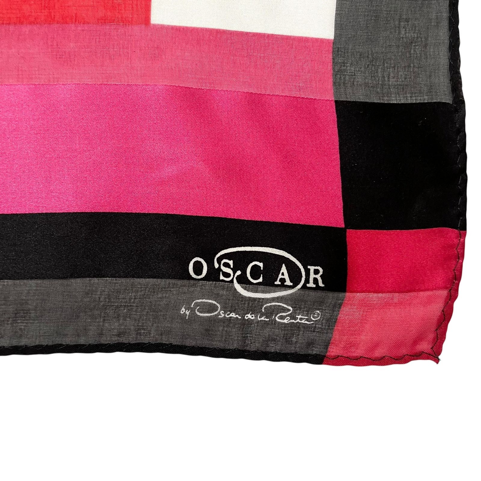 Oscar De La Renta Oscar by Oscar de la Renta Vintage Silk Square Scarf Set Size ONE SIZE - 9 Thumbnail
