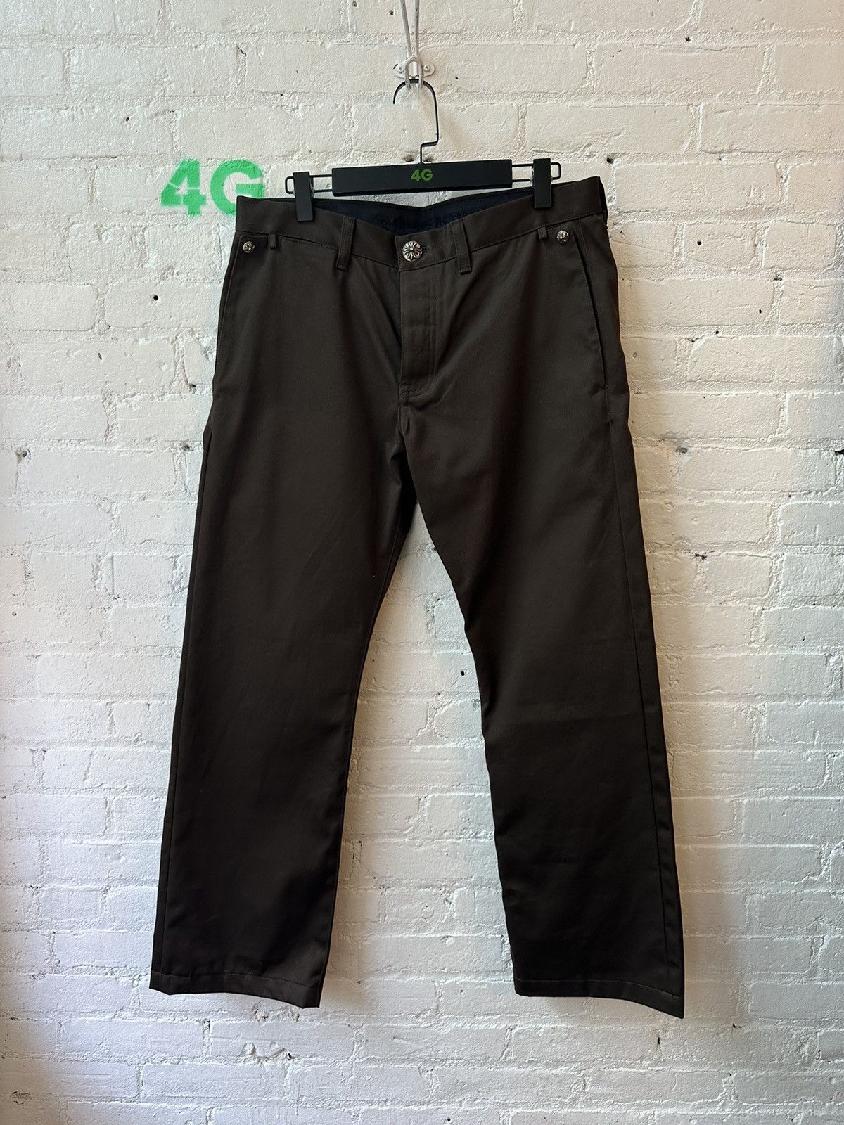 Chrome Hearts Brown Chinos